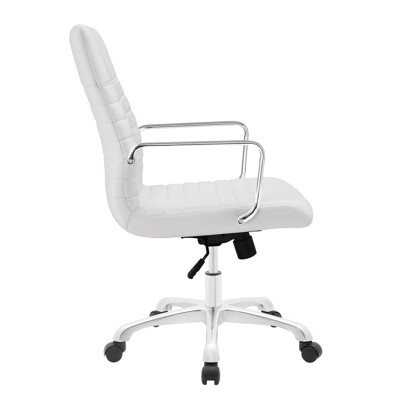 Modway Task Chairs - Finesse Mid Back Office Chair White