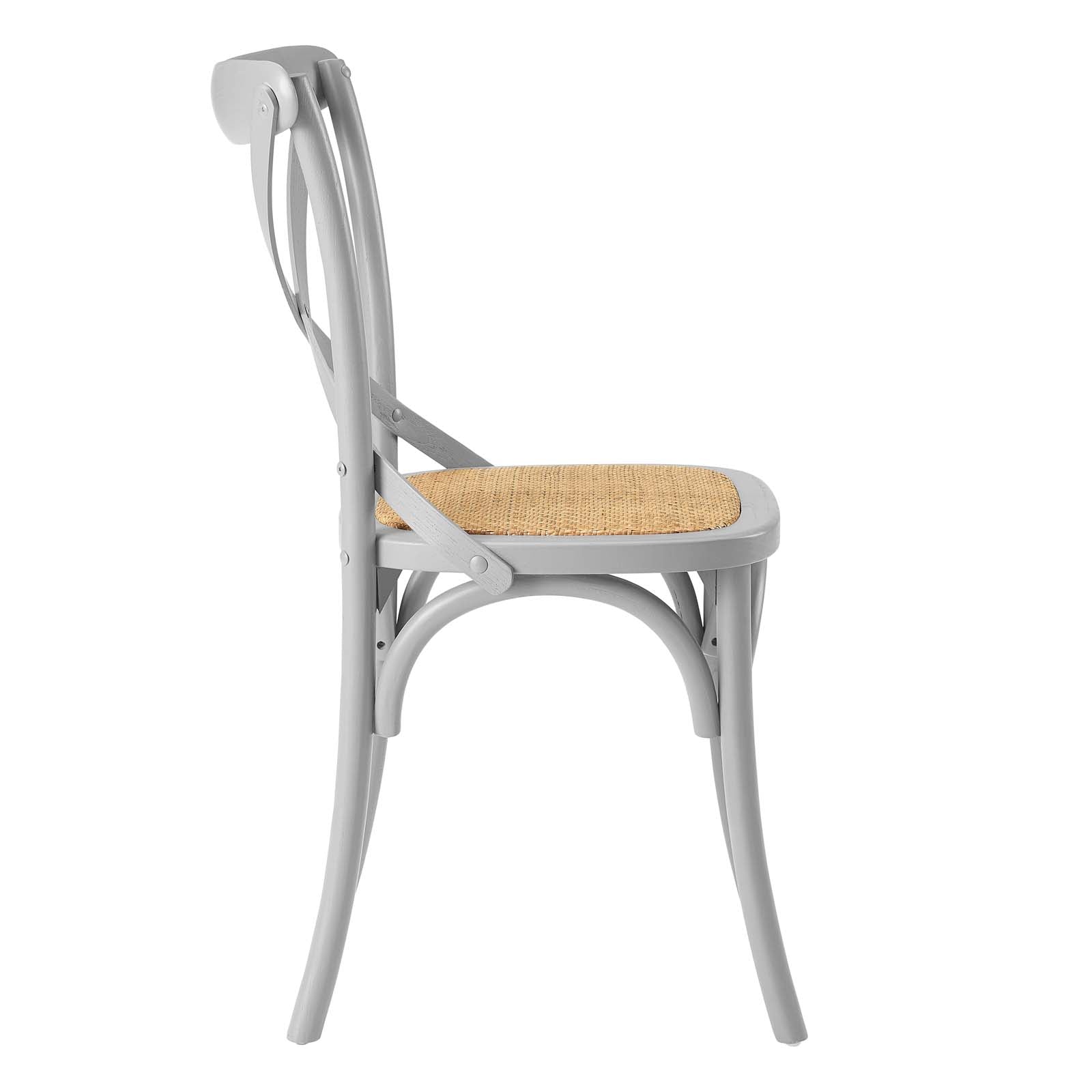 Modway Dining Chairs - Gear Dining Side Chair Light Gray