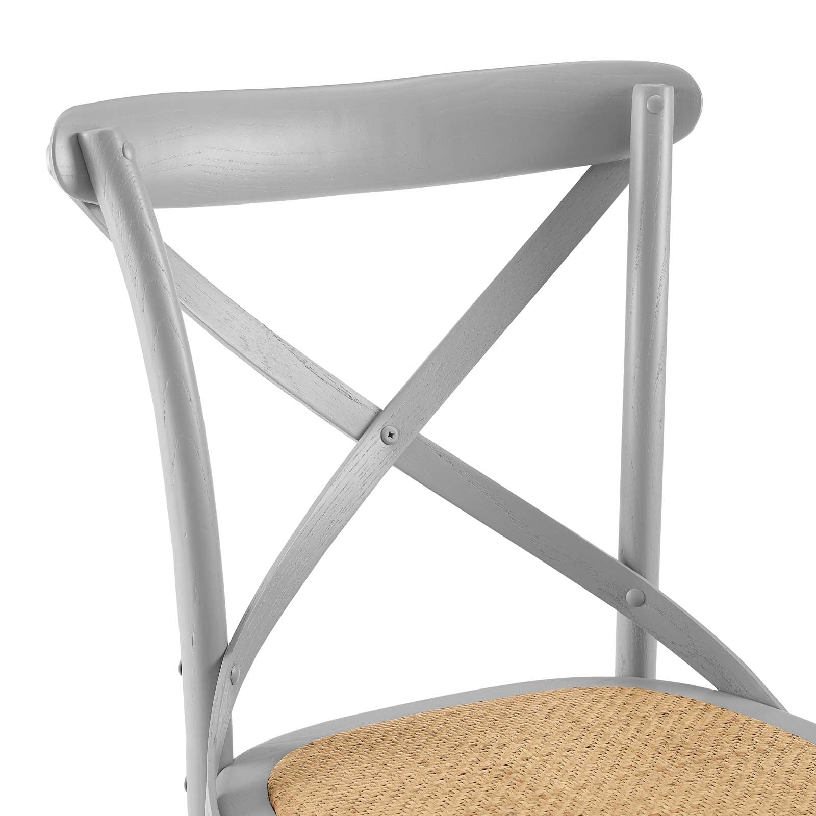 Modway Dining Chairs - Gear Dining Side Chair Light Gray