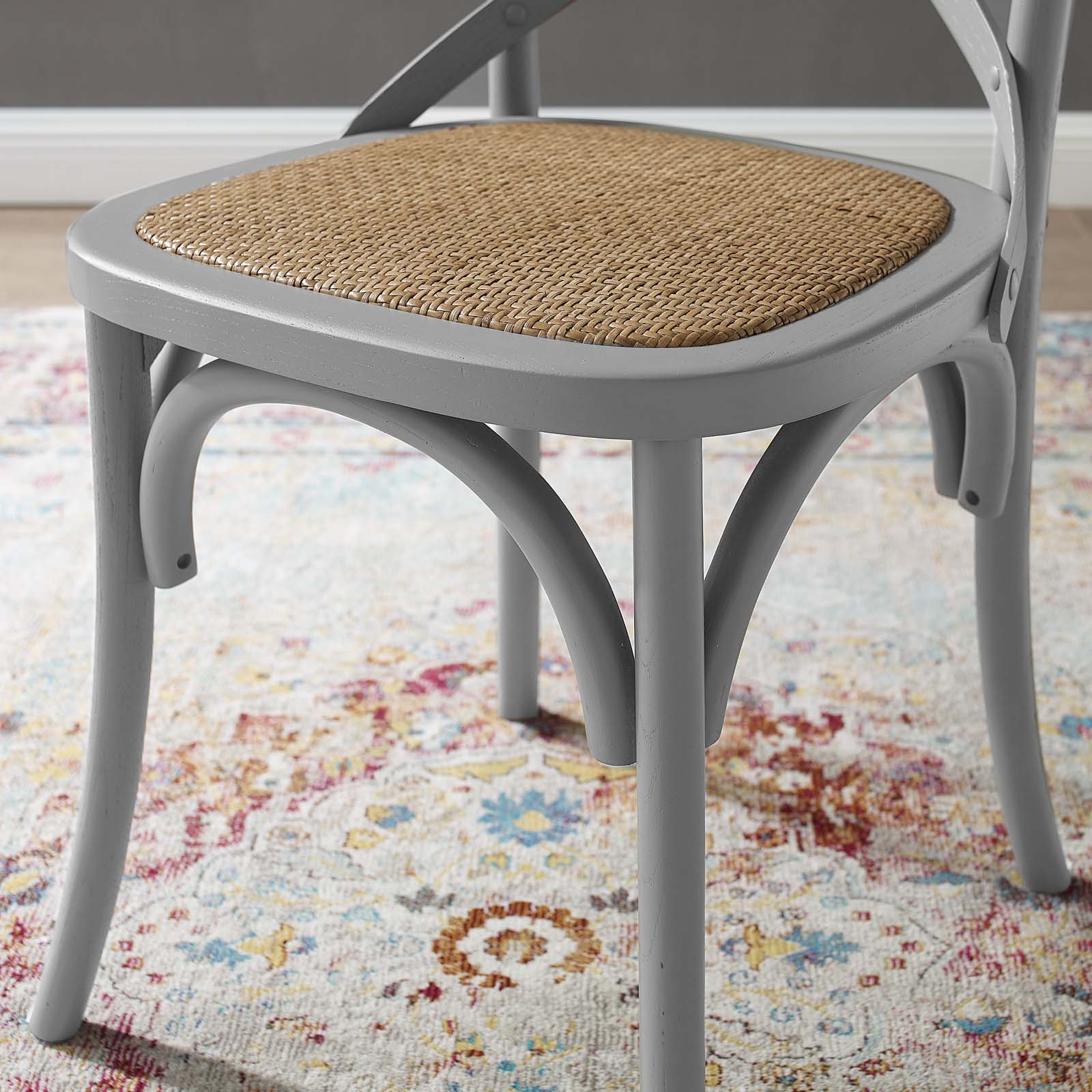 Modway Dining Chairs - Gear Dining Side Chair Light Gray