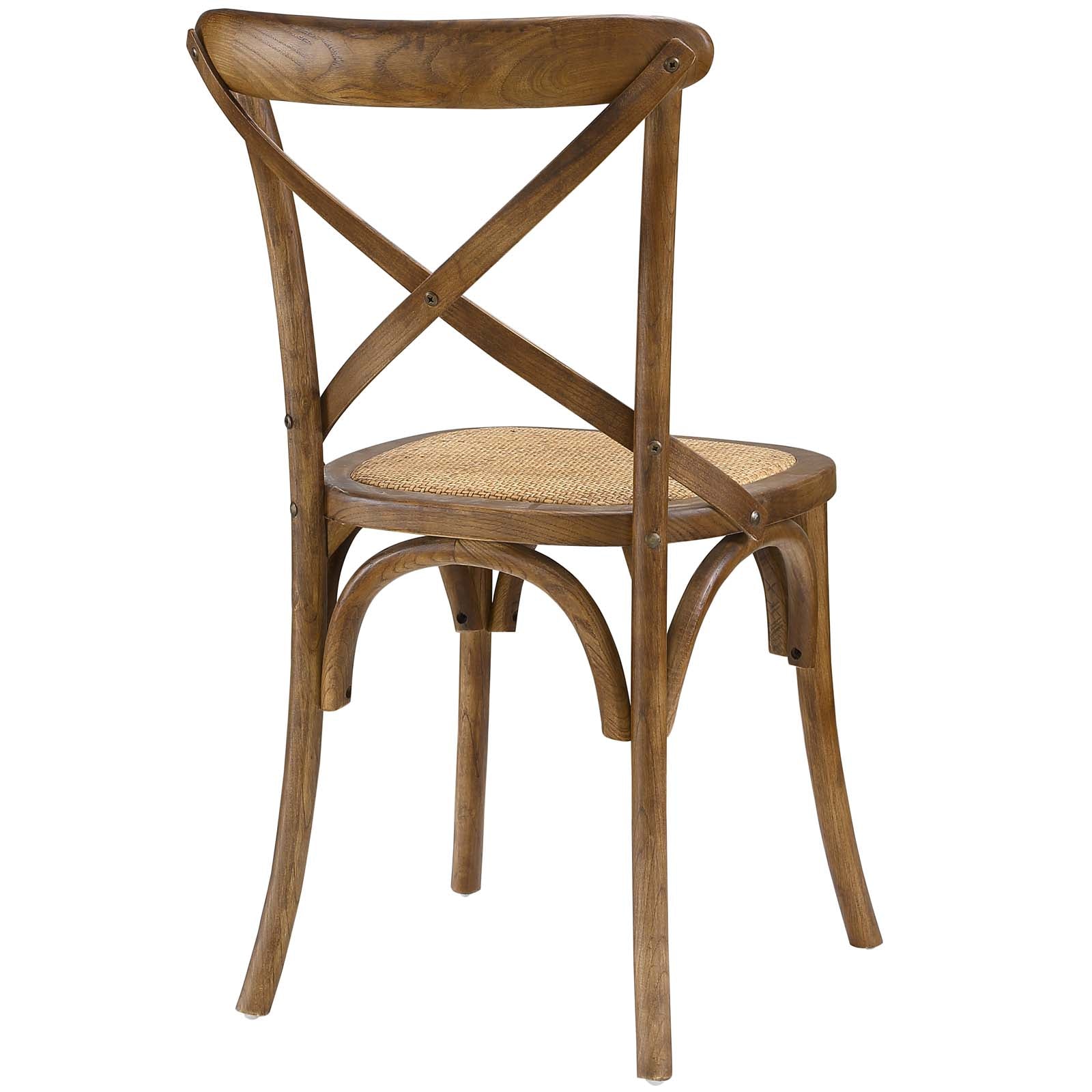 Modway Dining Chairs - Gear Dining Side Chair Walnut