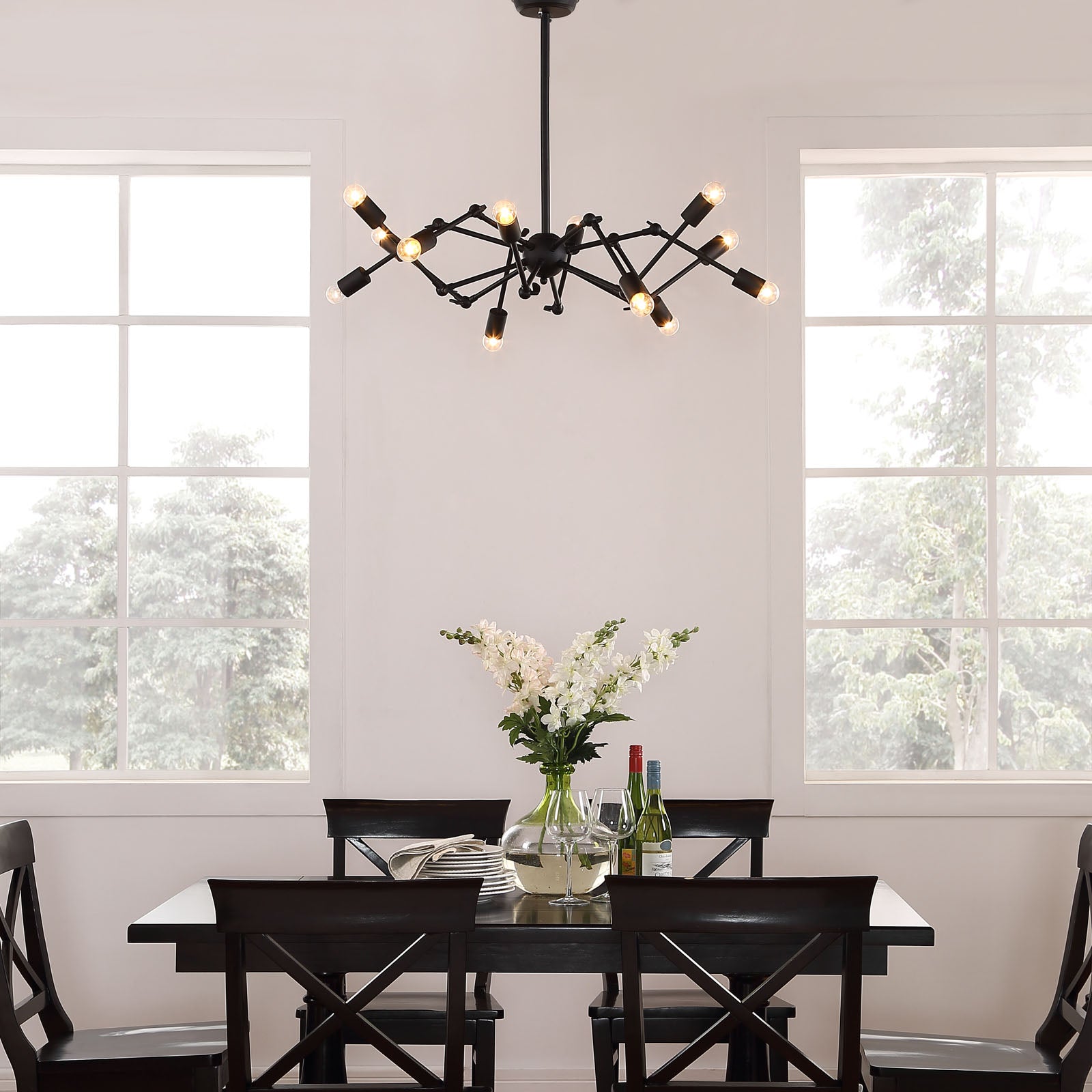 Modway Ceiling Lights - Tagmata Ceiling Fixture Black