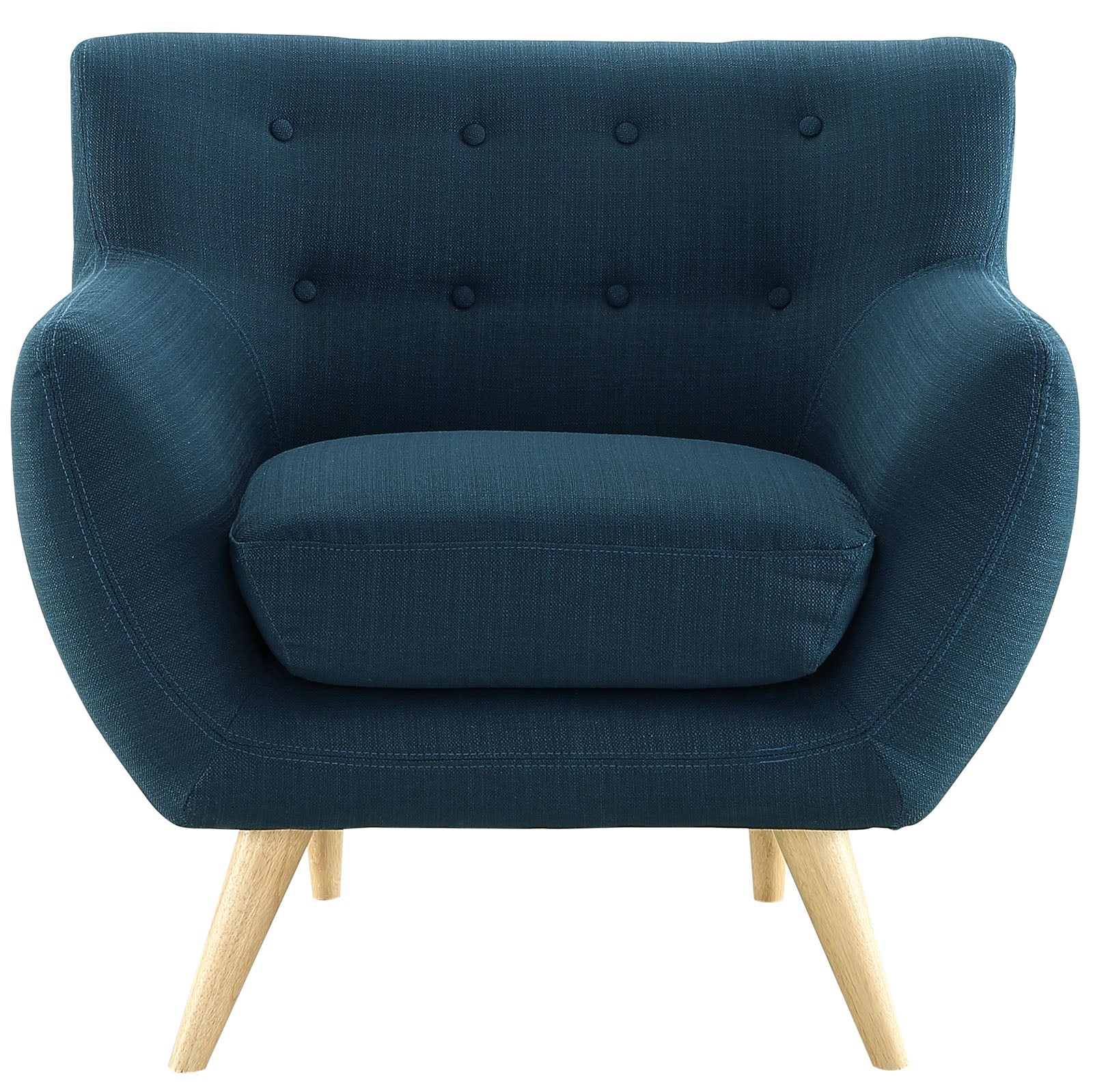 Modway Accent Chairs - Remark Fabric Armchair Azure