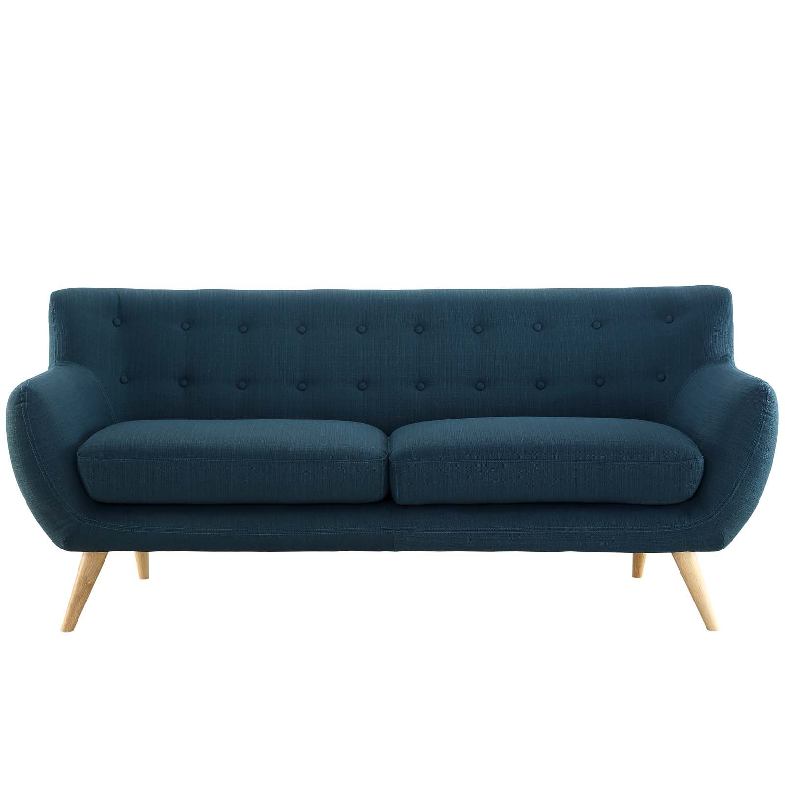 Modway Sofas & Couches - Remark Fabric Sofa Azure