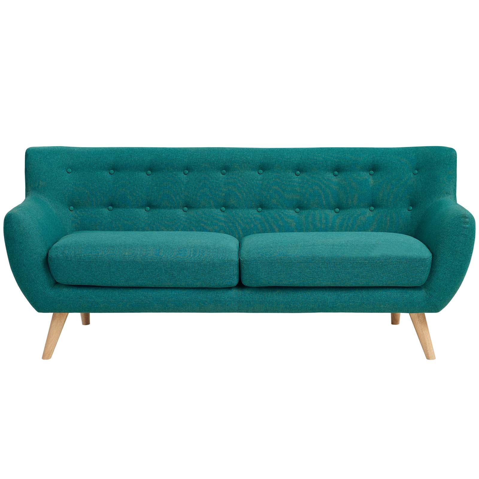Modway Sofas & Couches - Remark Fabric Sofa Teal