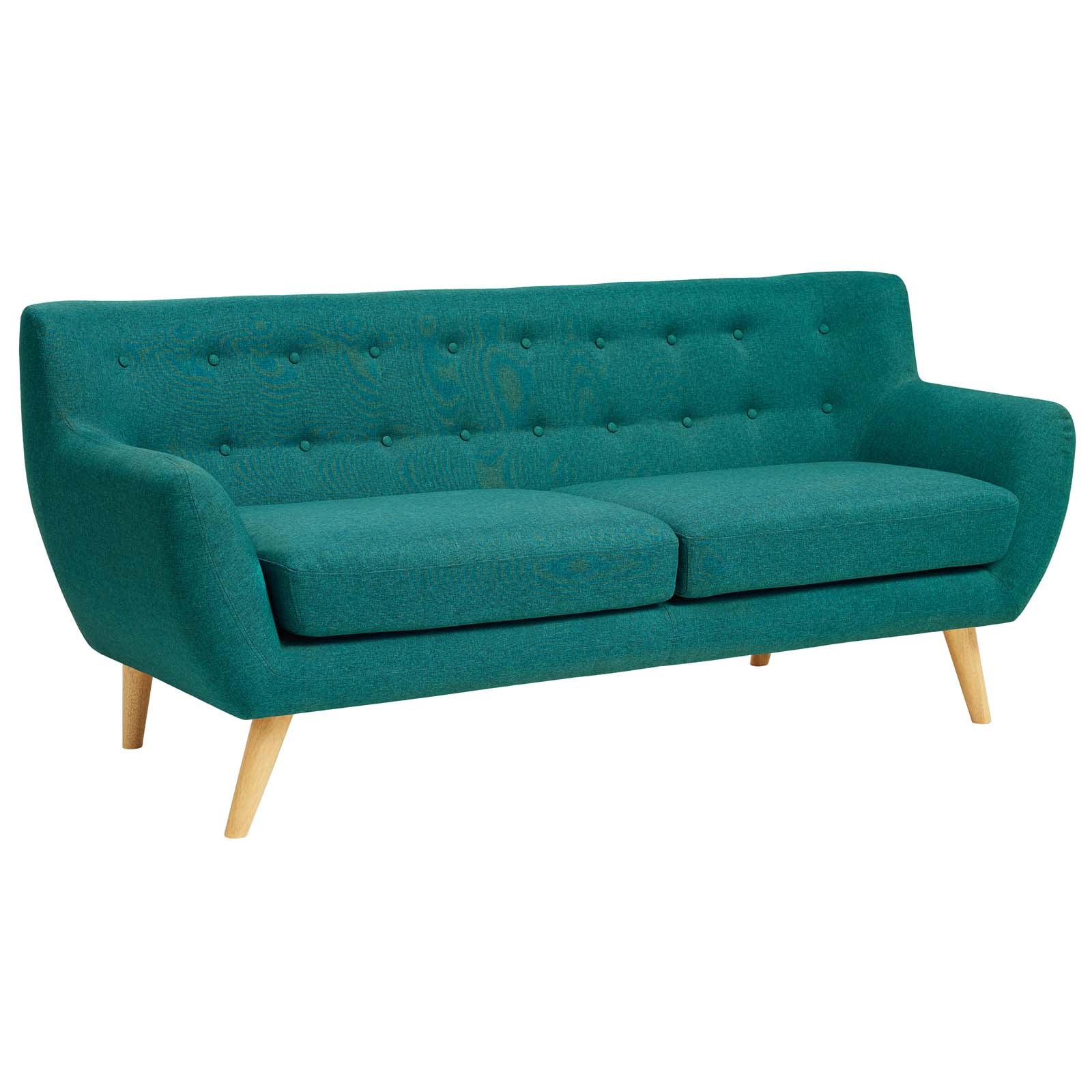 Modway Sofas & Couches - Remark Fabric Sofa Teal