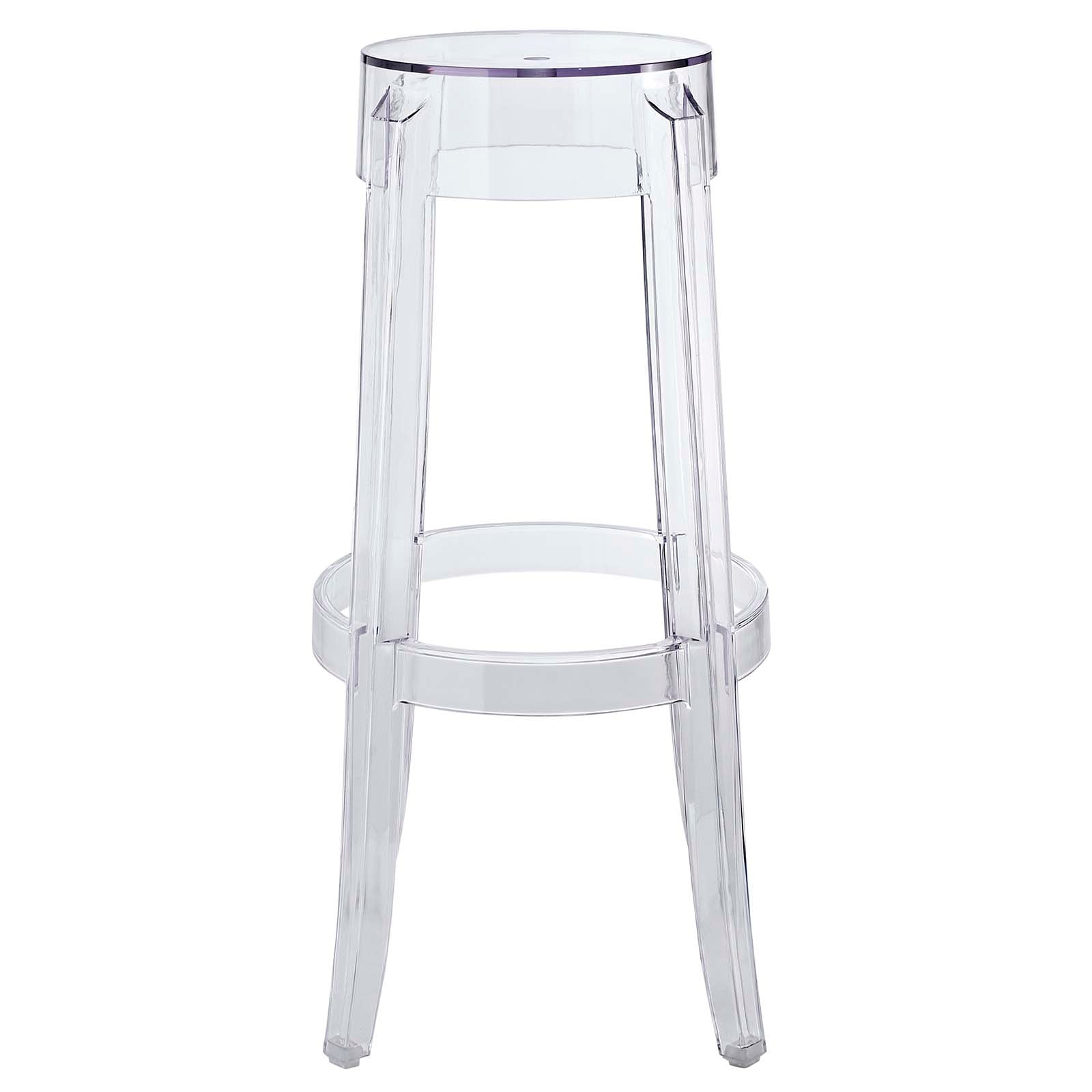 Modway Barstools - Casper Bar Stool Clear
