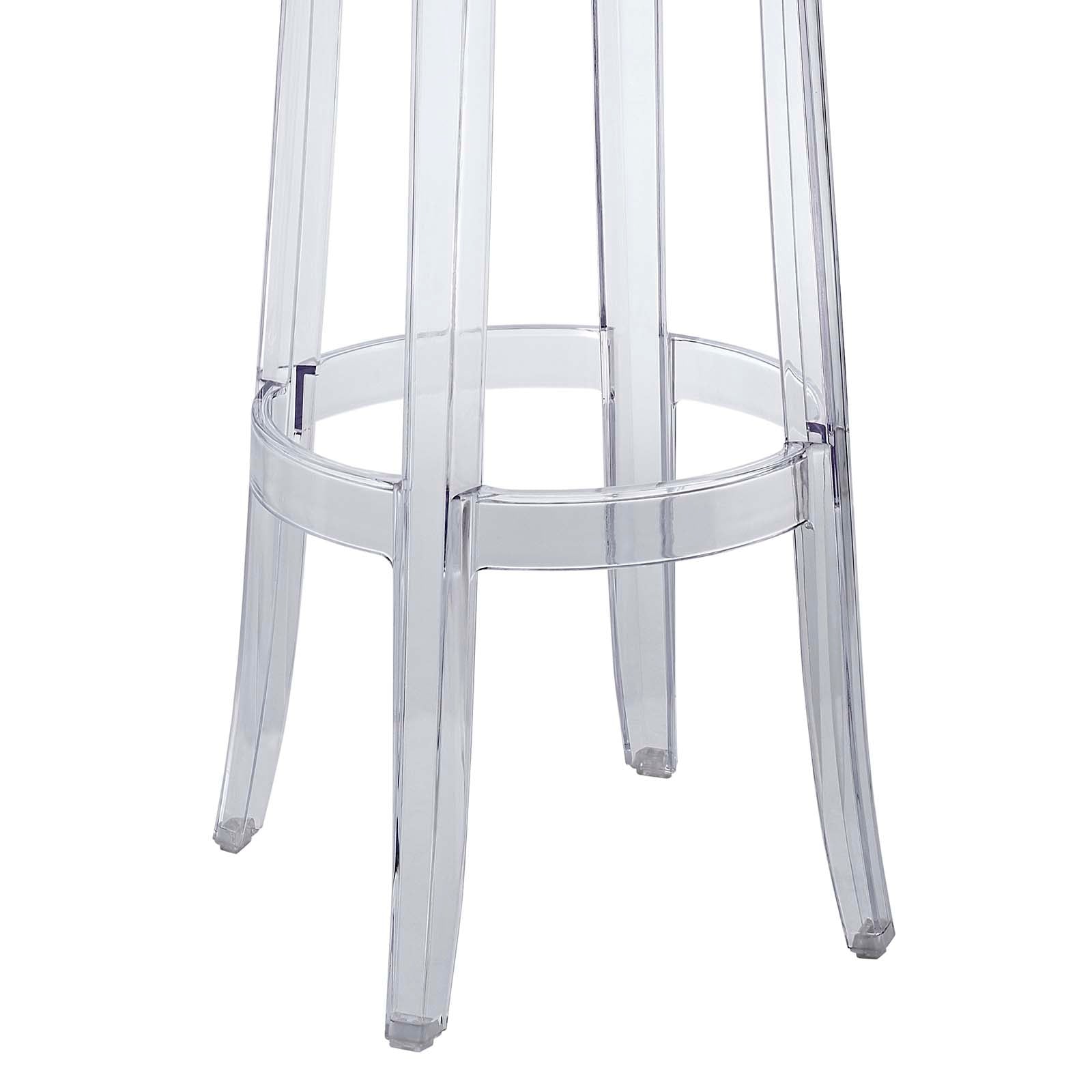 Modway Barstools - Casper Bar Stool Clear