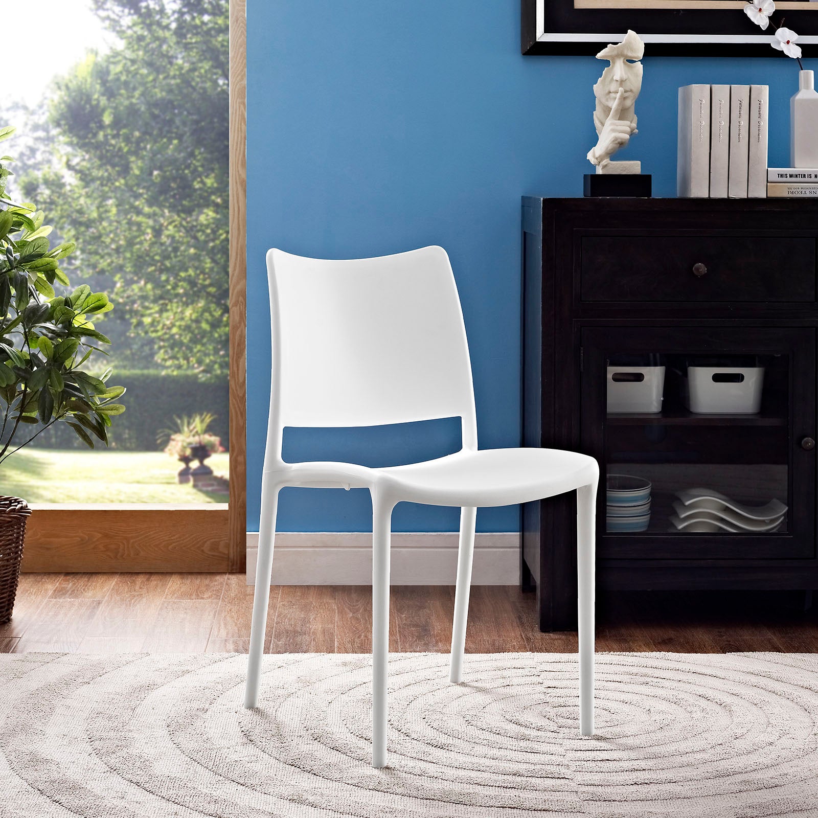 Modway Dining Chairs - Hipster Dining Chair White
