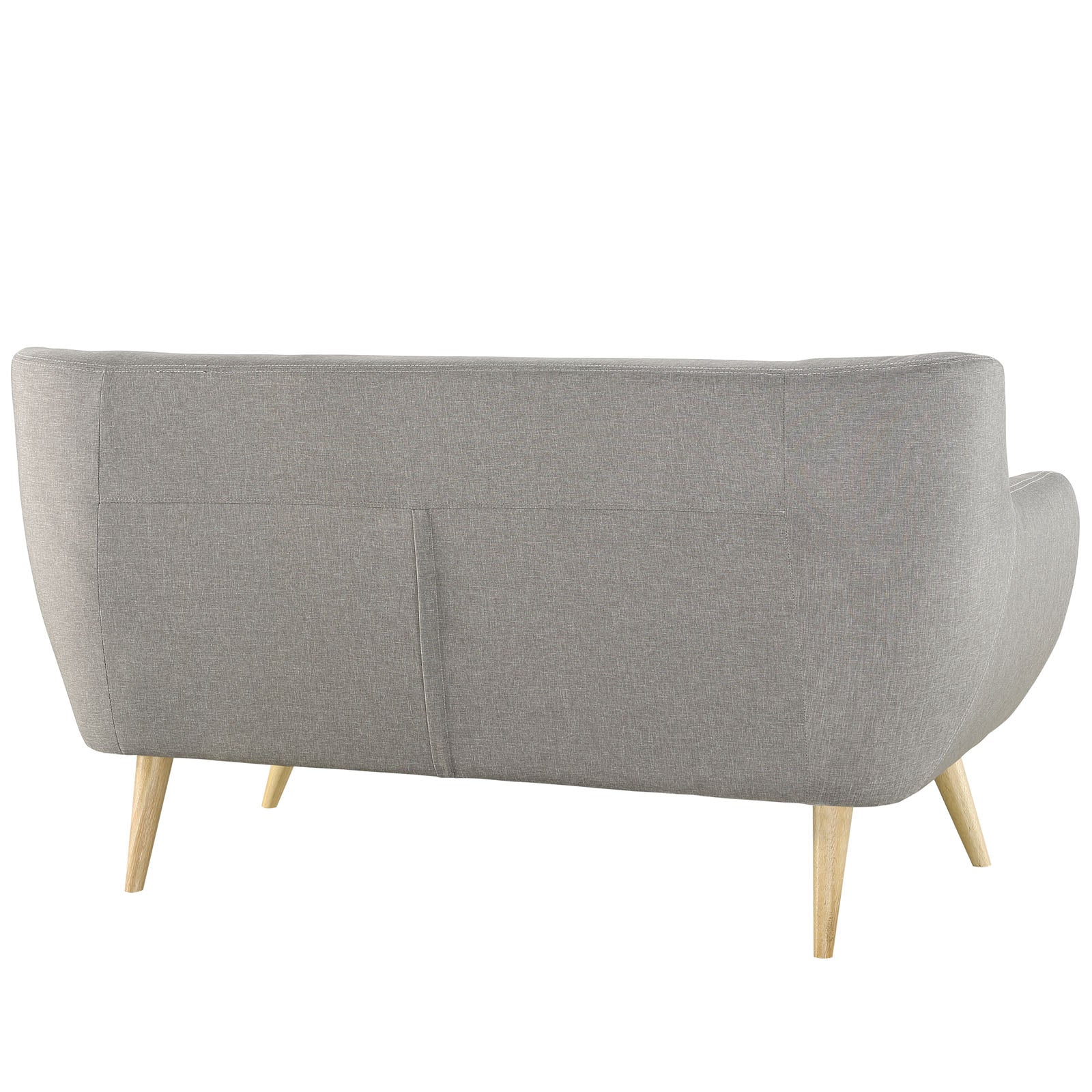 Modway Living Room Sets - Remark 2 Piece Living Room Set Light Gray Loveseat
