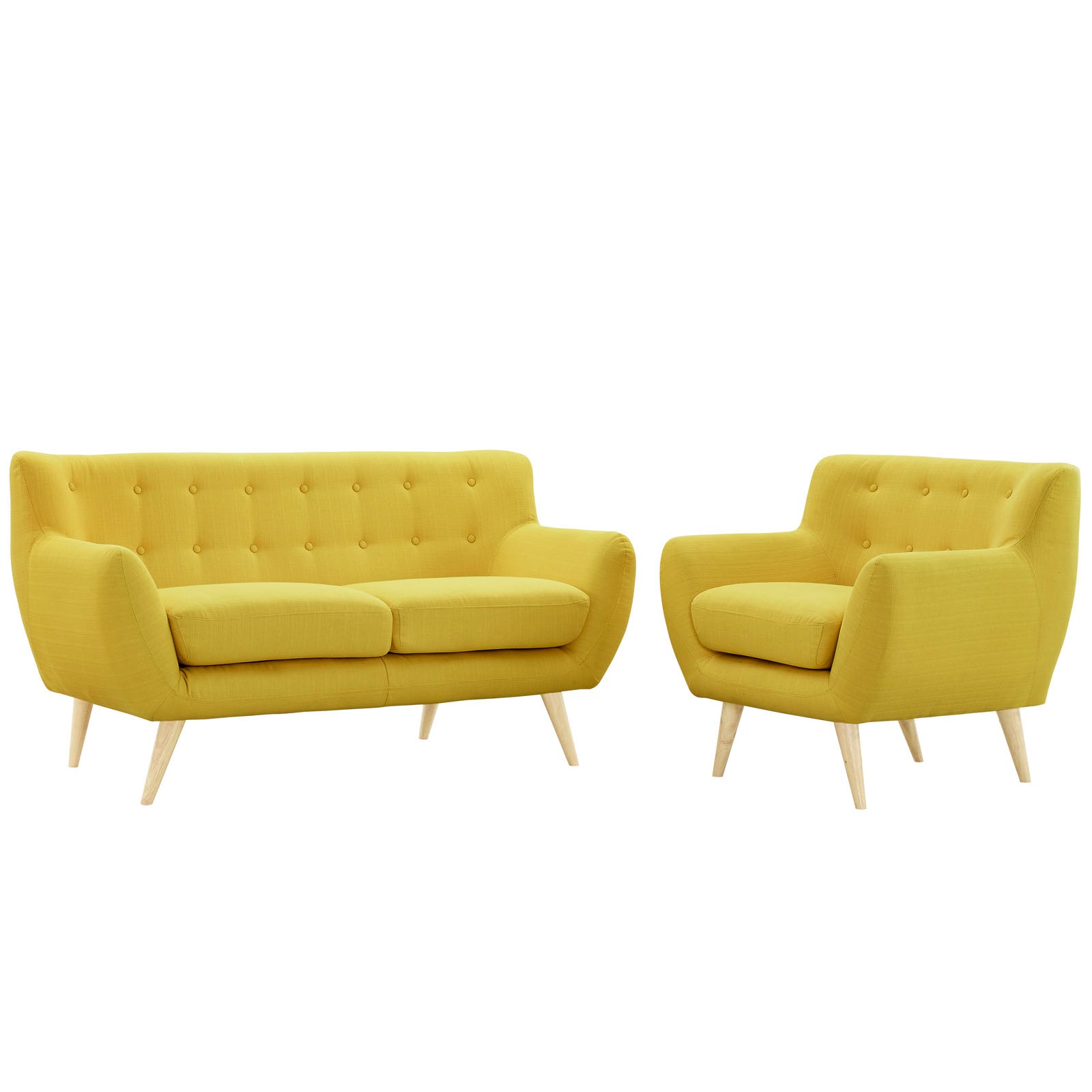 Modway Living Room Sets - Remark 2 Piece 32.5 " H Living Room Set Sunny