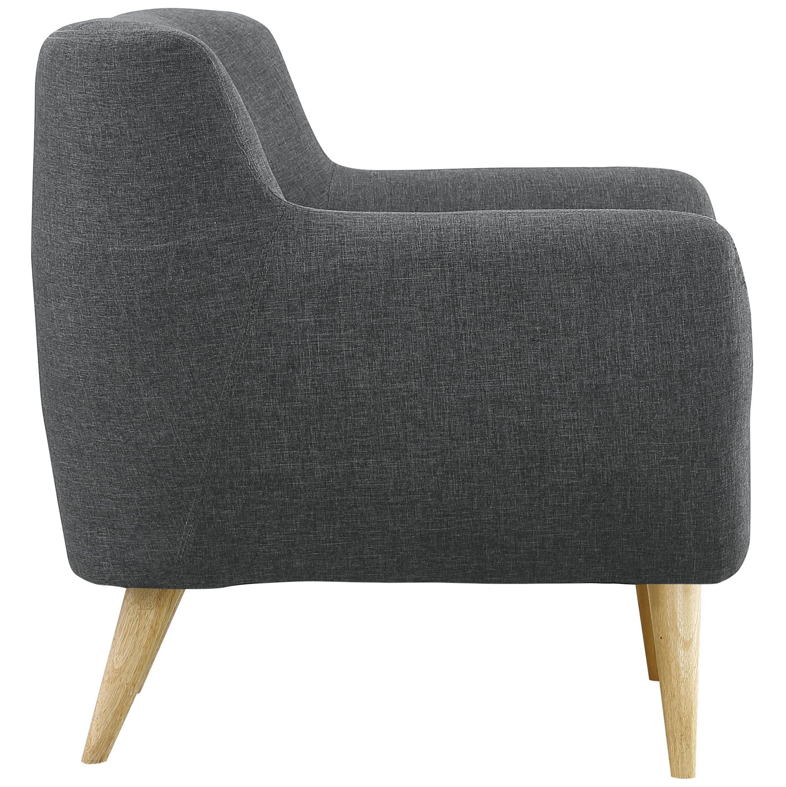 Modway Living Room Sets - Remark 2 Piece Living Room Set Gray