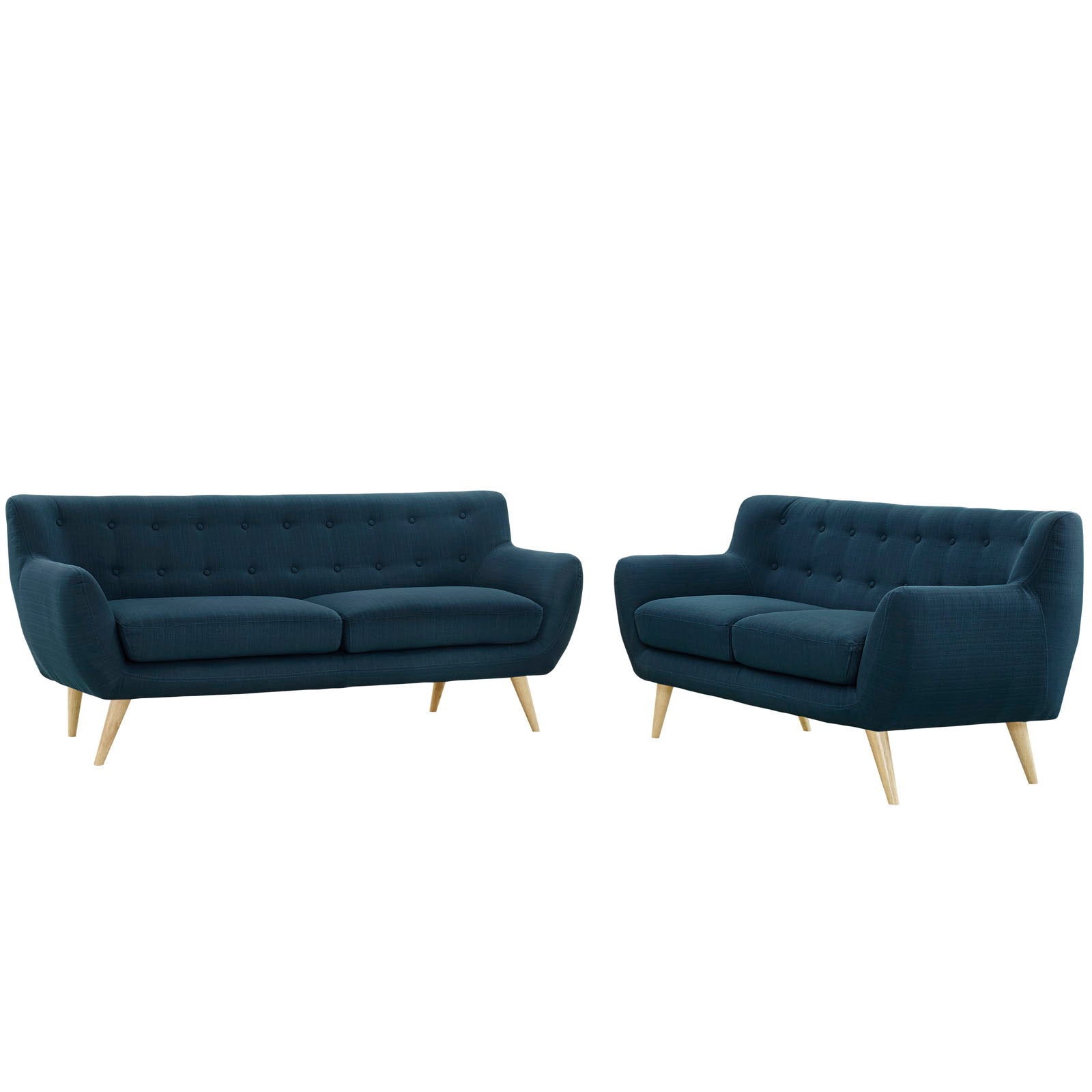Modway Living Room Sets - Remark 2 Piece Living Room Set Azure