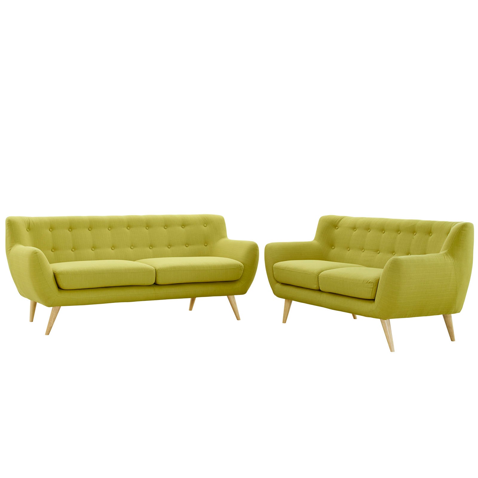 Modway Living Room Sets - Remark 2 Piece Living Room Set Wheat