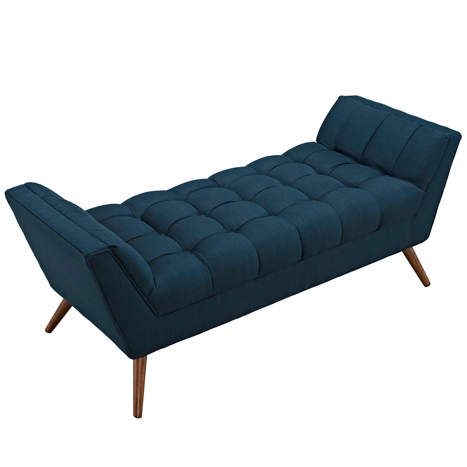 Modway Benches - Response Medium Upholstered Fabric Bench Azure
