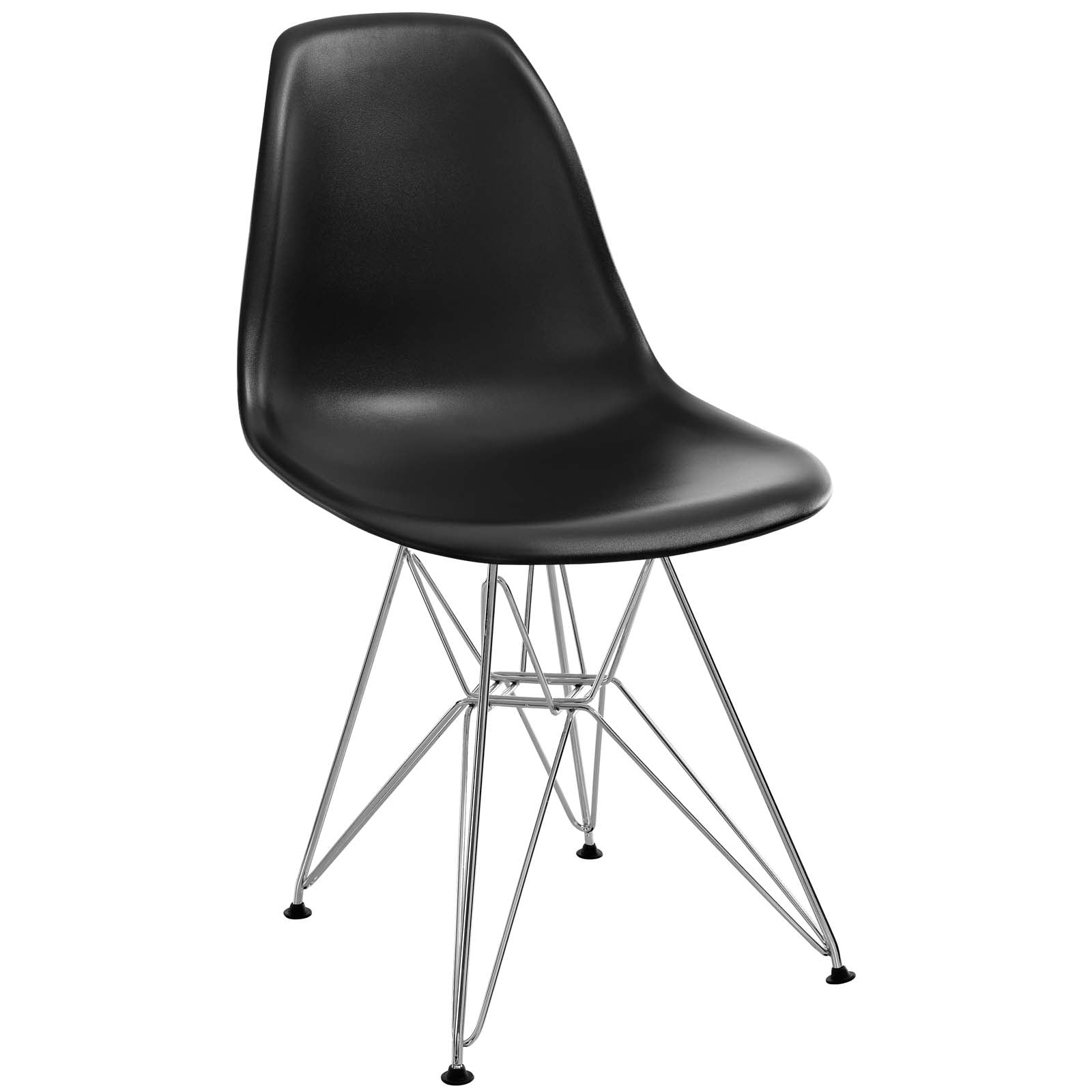 Modway Dining Chairs - Paris Dining Side Chair Black
