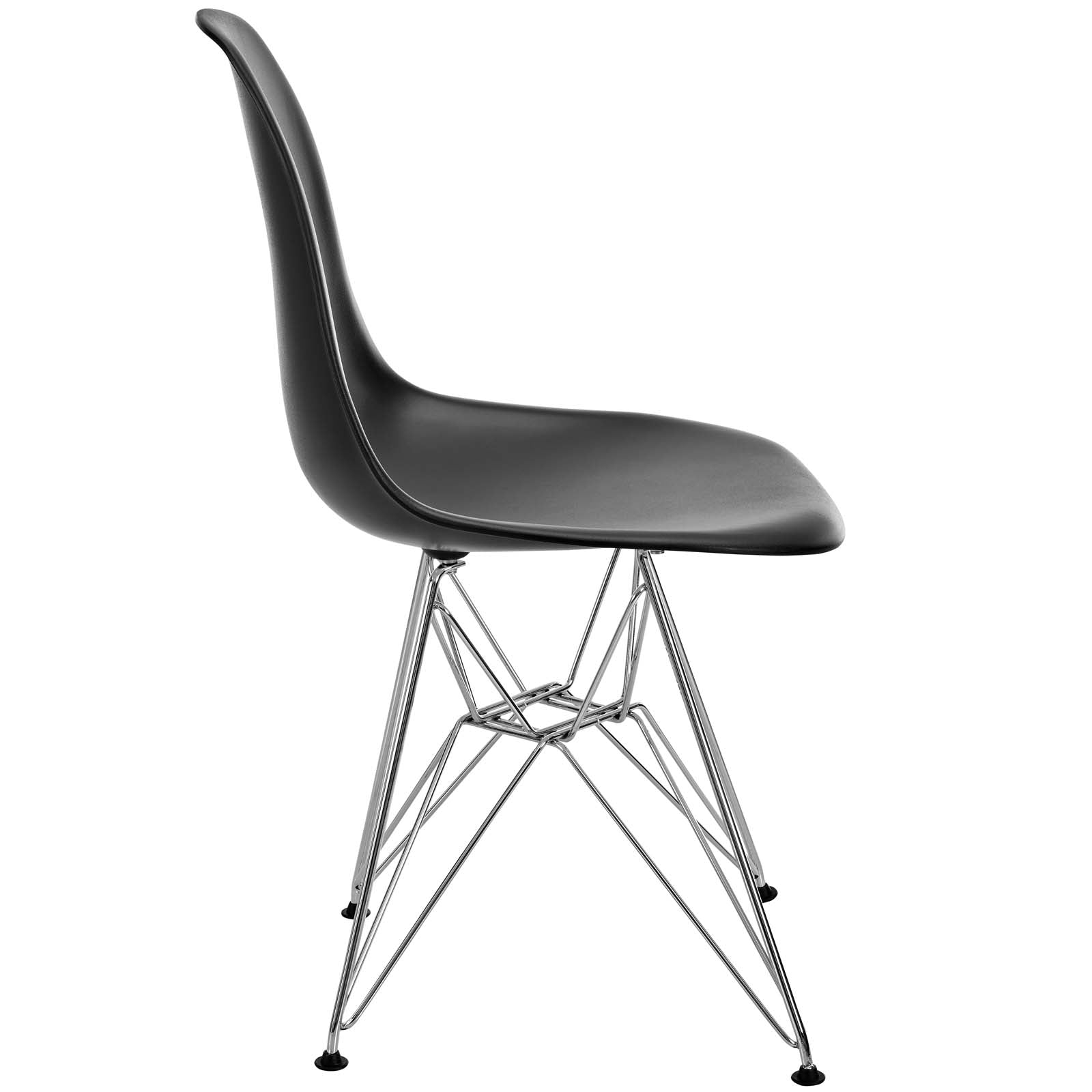 Modway Dining Chairs - Paris Dining Side Chair Black