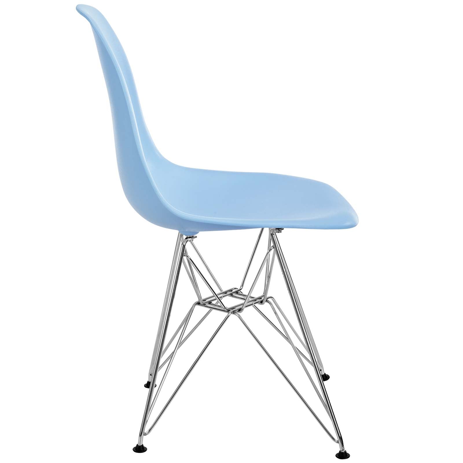 Modway Dining Chairs - Paris Dining Side Chair Blue