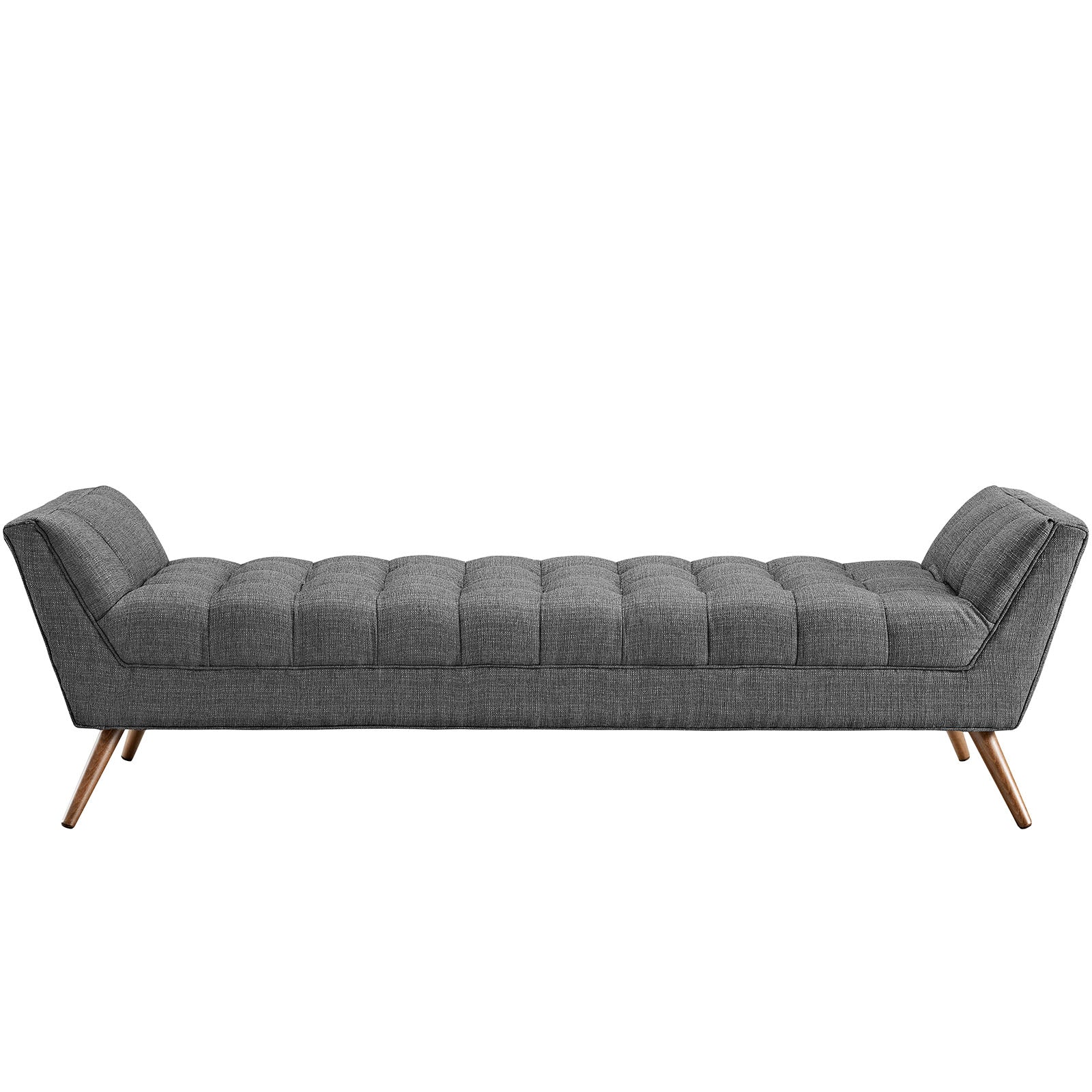 Modway Benches - Response Bench Gray