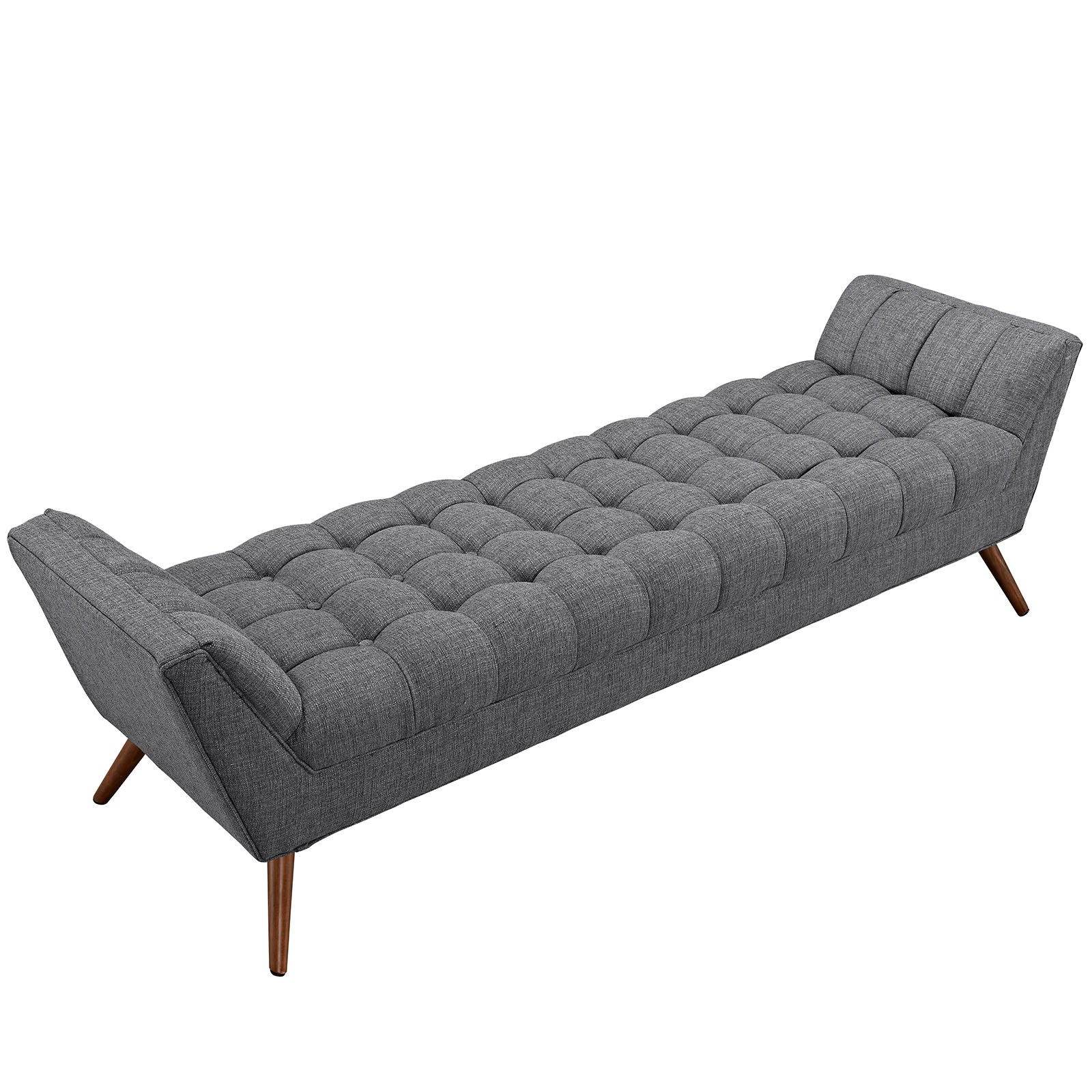 Modway Benches - Response Bench Gray