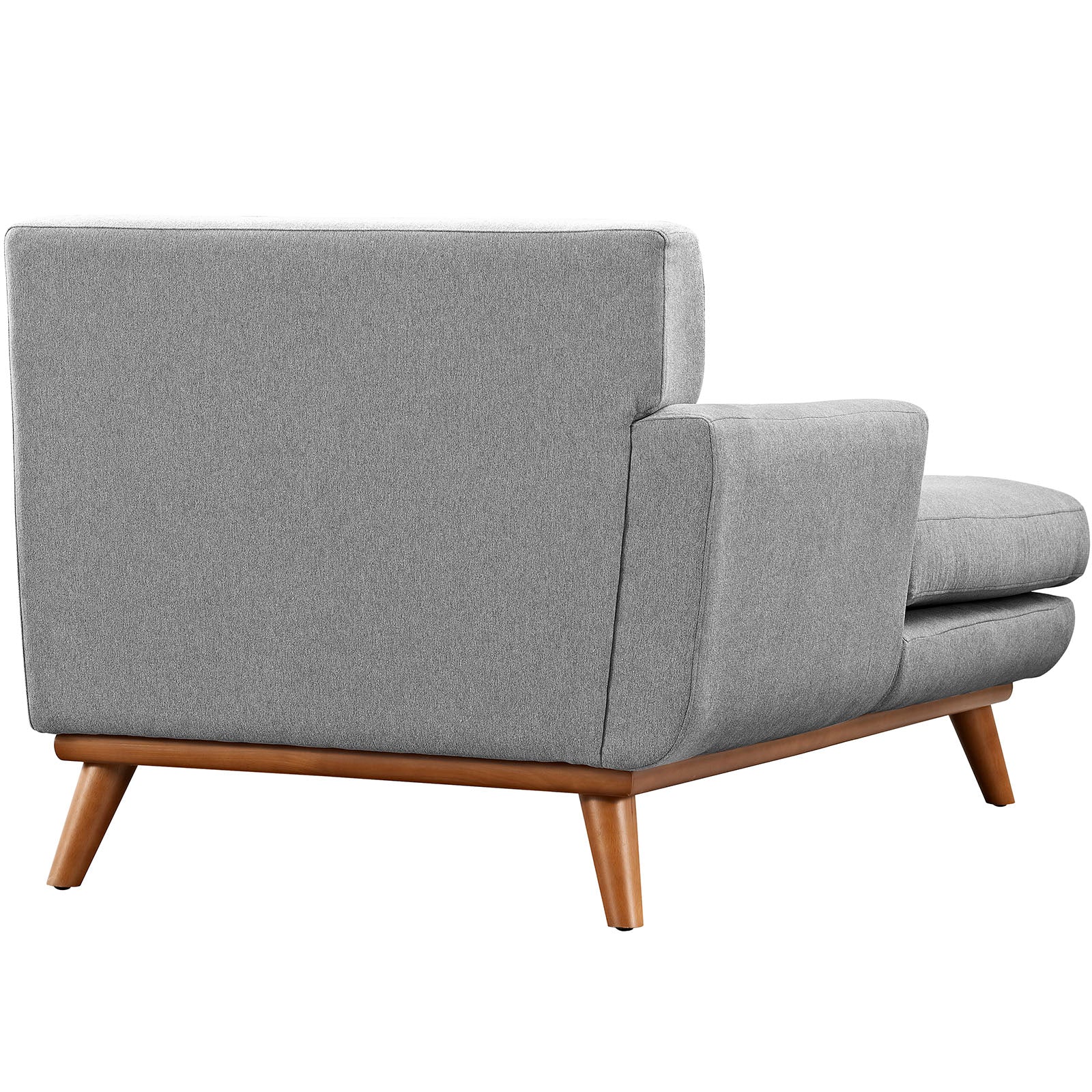 Modway Sleepers & Futons - Engage Left-Facing Upholstered Fabric Chaise Expectation Gray