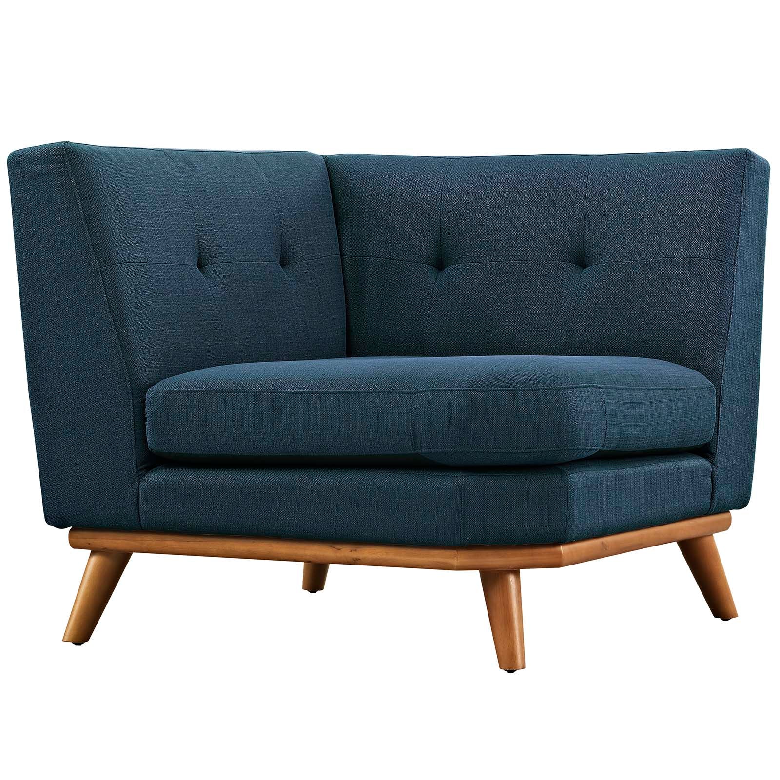 Modway Accent Chairs - Engage Corner Chair Azure