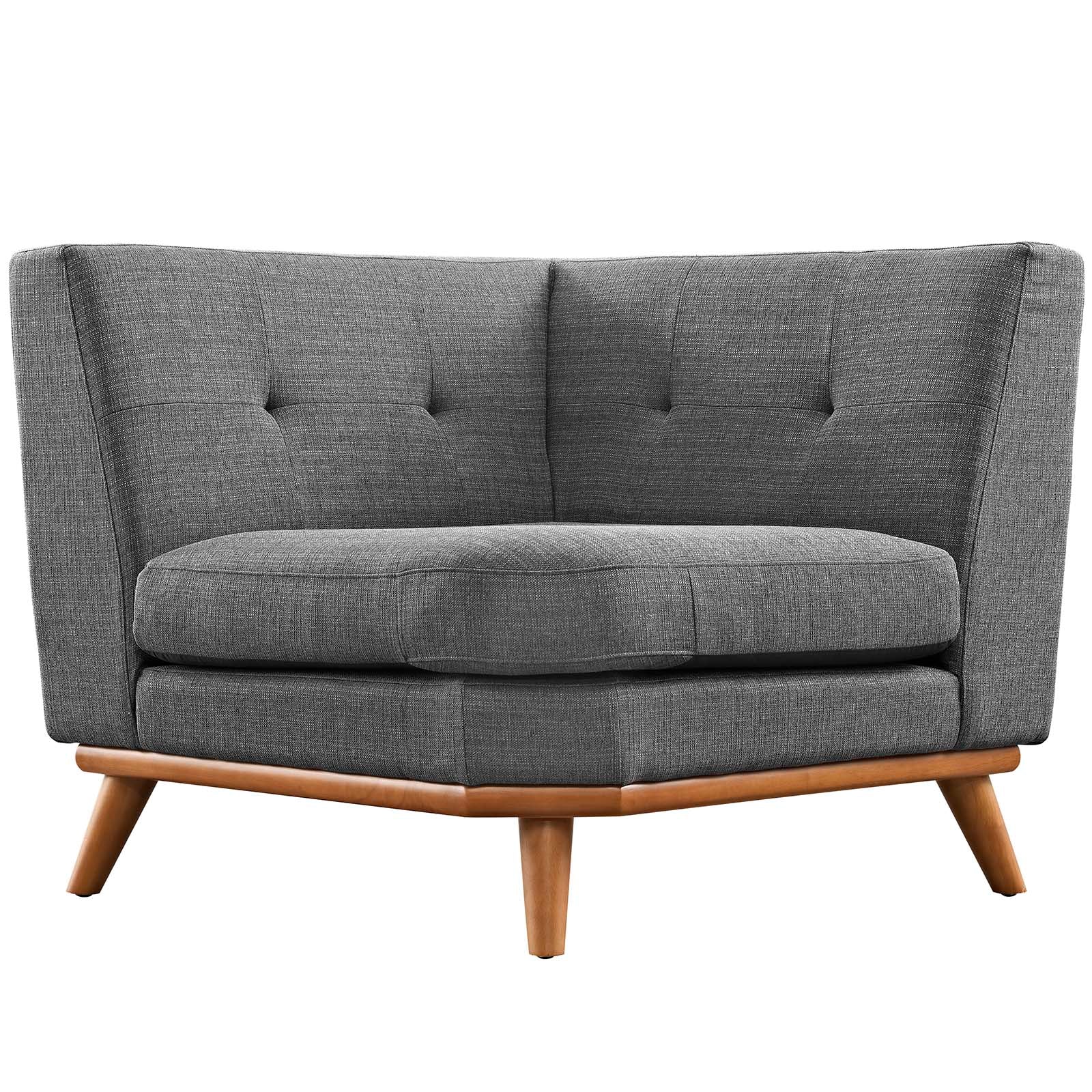 Modway Sofas & Couches - Engage Corner Sofa Gray
