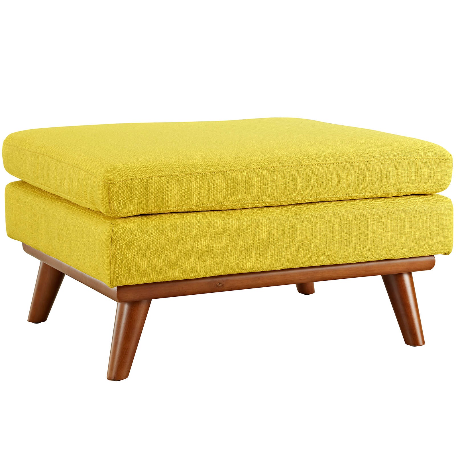 Modway Ottomans & Stools - Engage Upholstered Fabric Ottoman Sunny