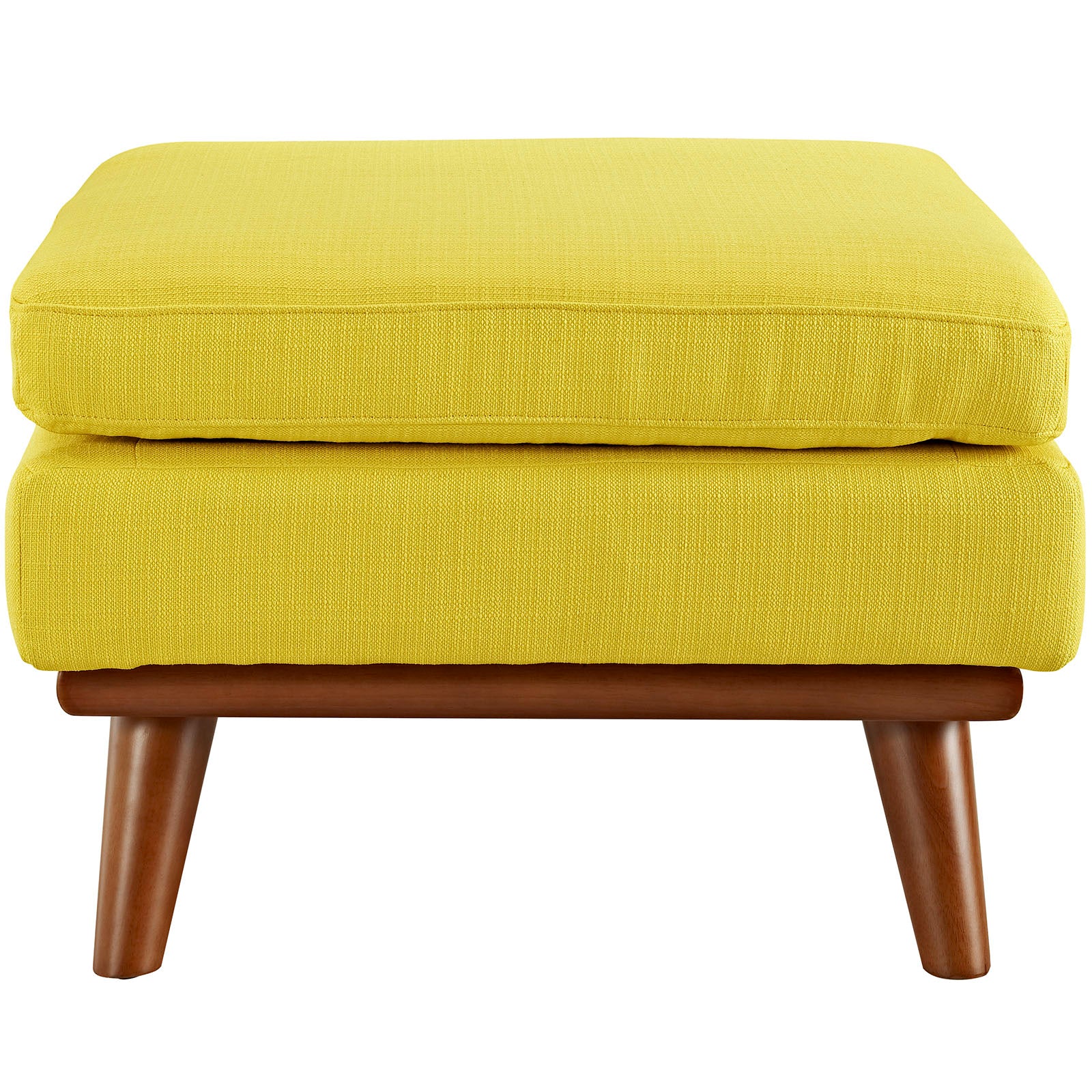 Modway Ottomans & Stools - Engage Upholstered Fabric Ottoman Sunny