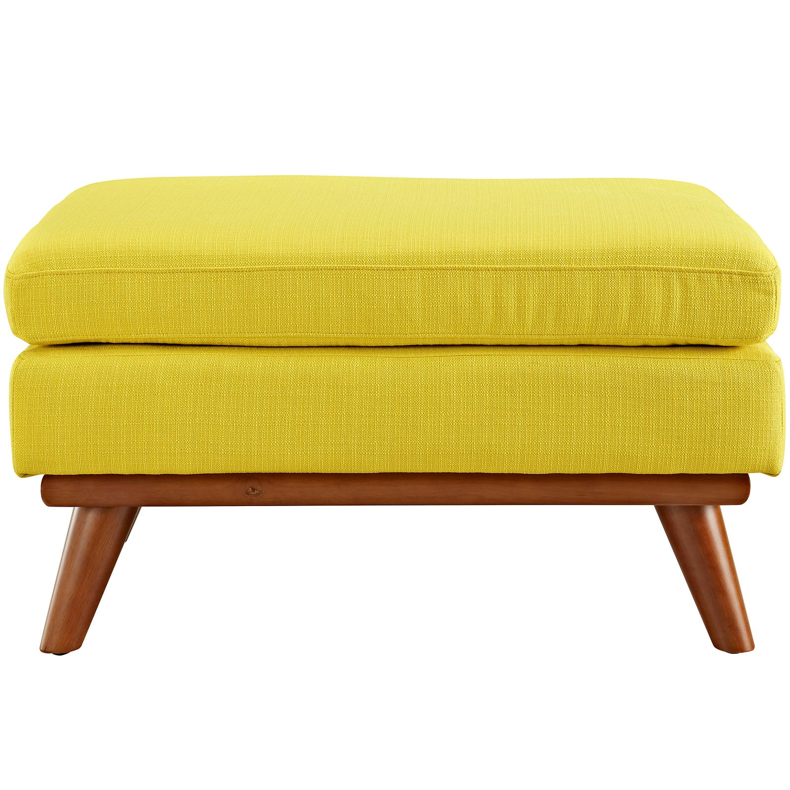 Modway Ottomans & Stools - Engage Upholstered Fabric Ottoman Sunny