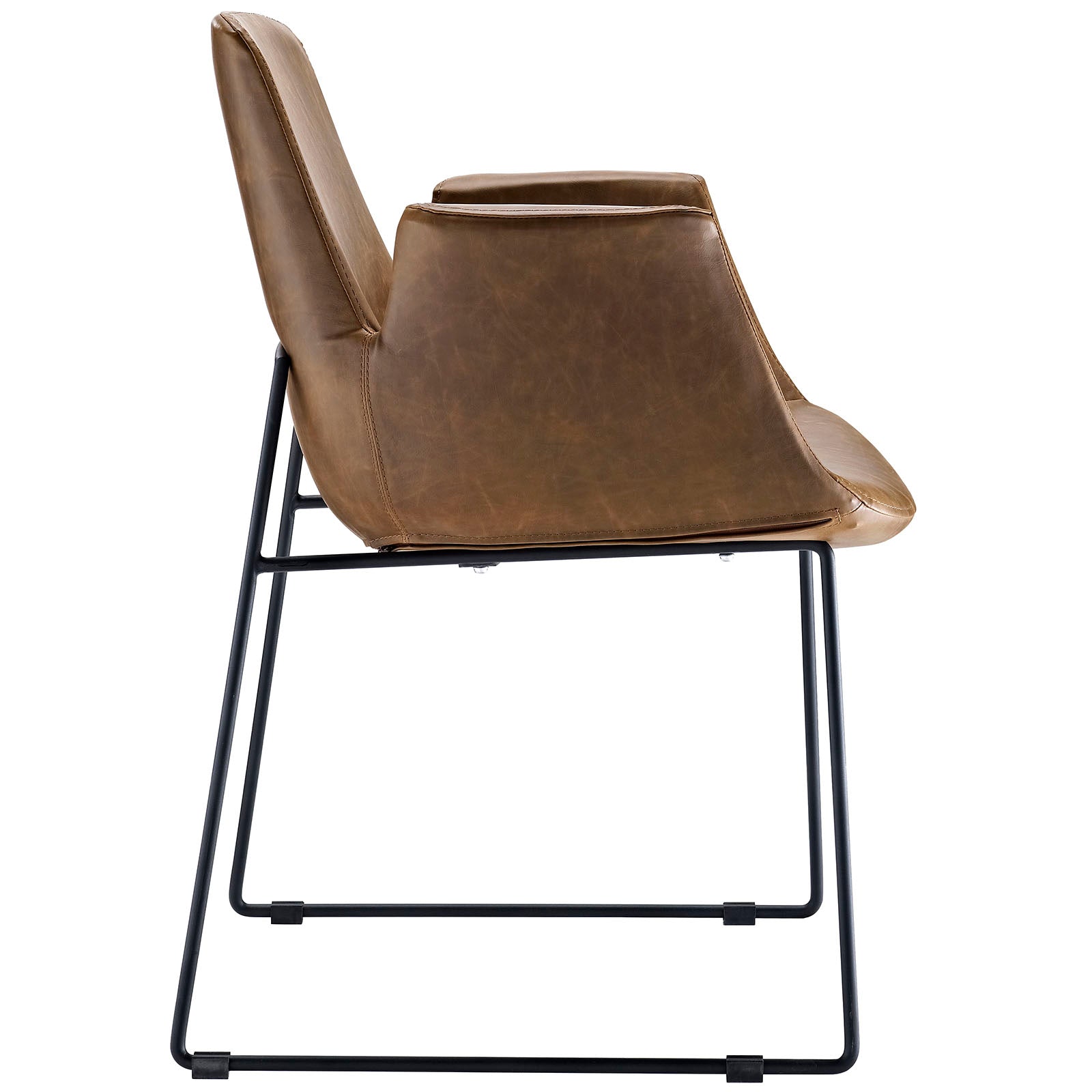 Modway Dining Chairs - Aloft Dining Armchair Brown