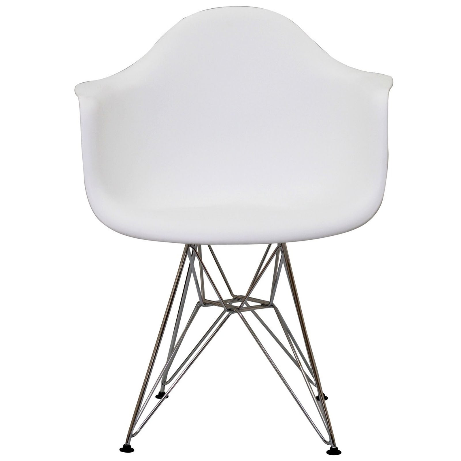 Modway Dining Chairs - Paris Dining Armchair White