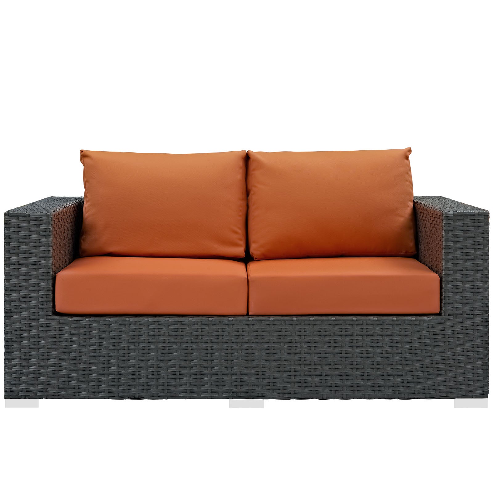 Modway Outdoor Sofas - Sojourn Outdoor Patio Sunbrella Loveseat Canvas Tuscan