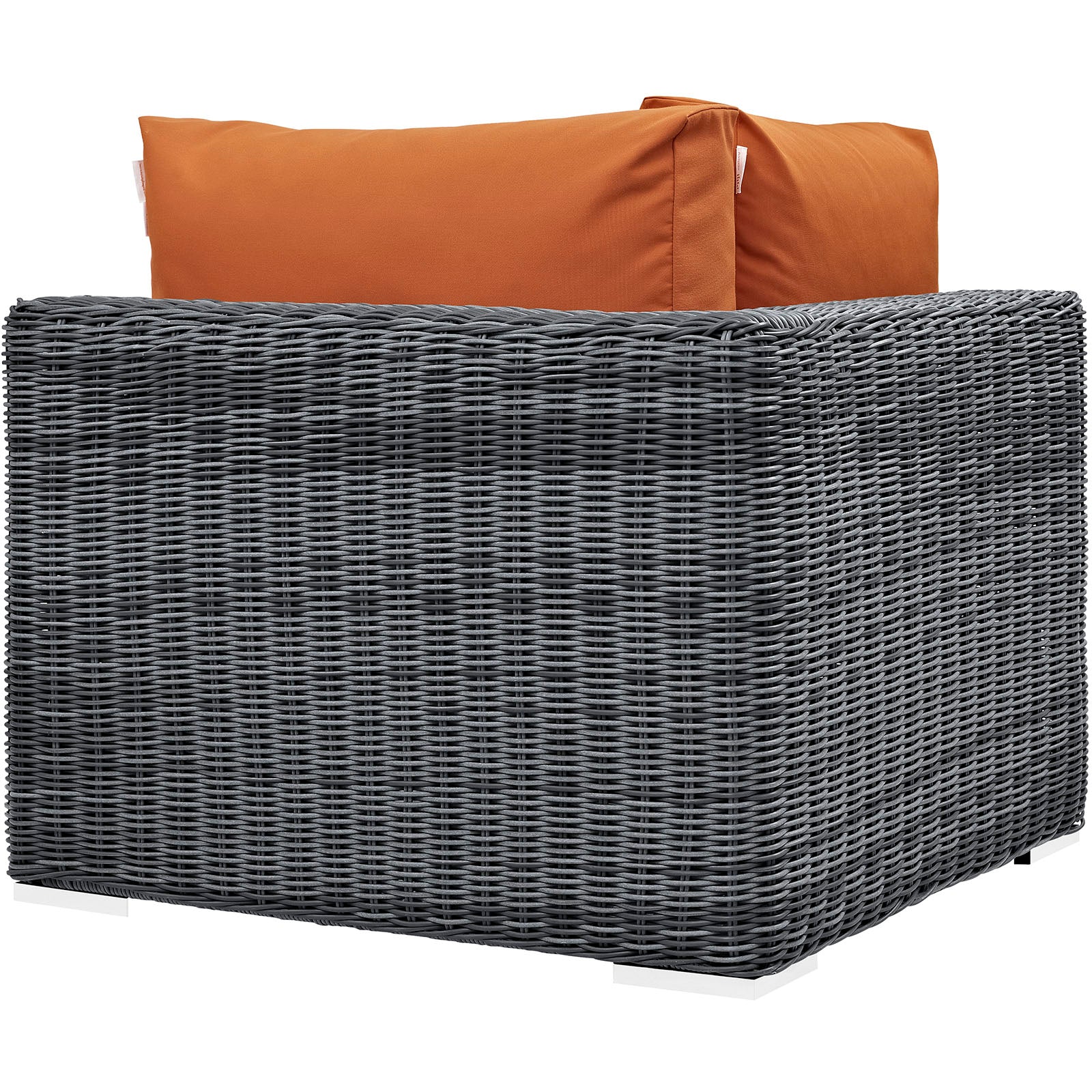 Modway Outdoor Chairs - Summon Outdoor Patio Sunbrella Corner Canvas Tuscan