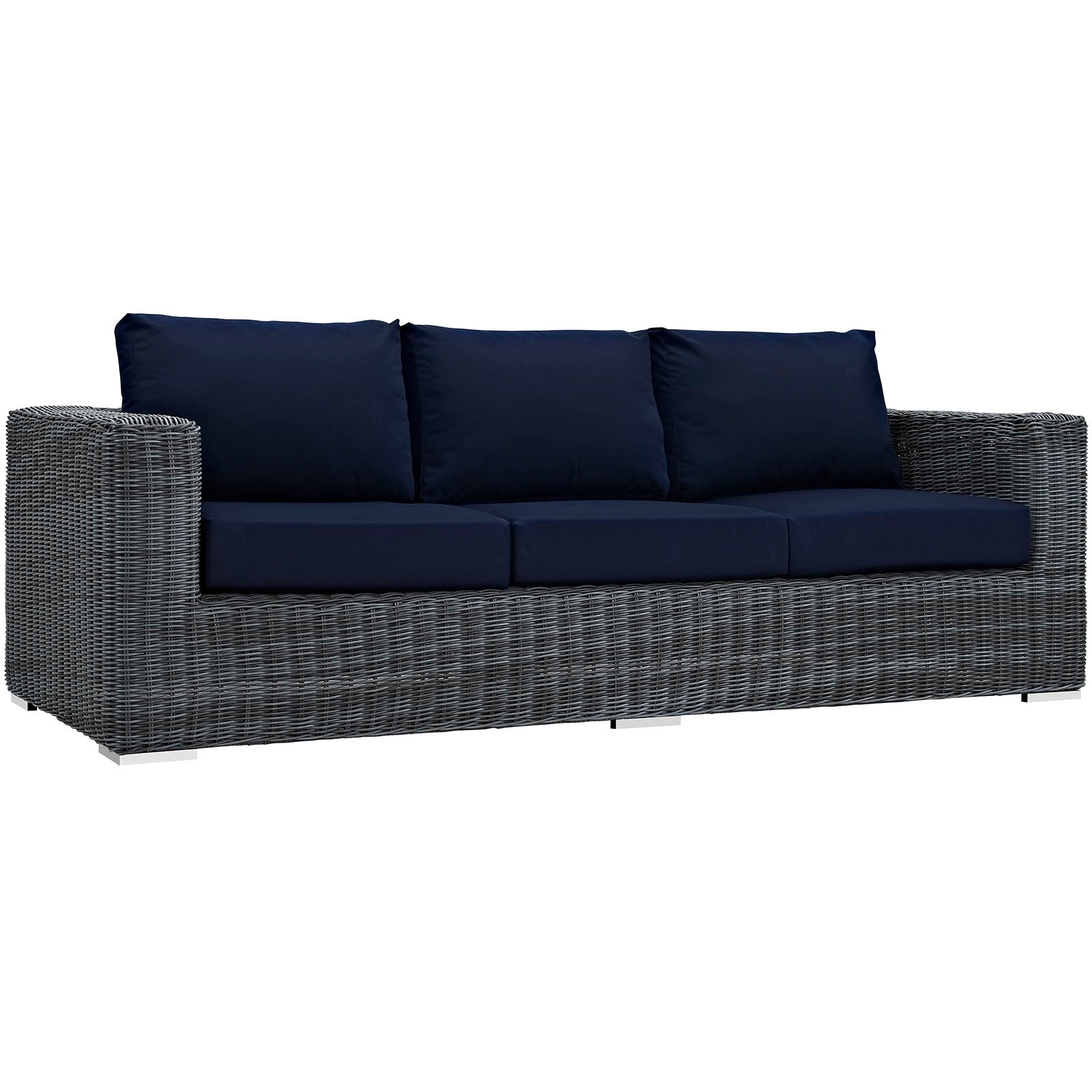 Summon Outdoor Sofa Canvas Navy