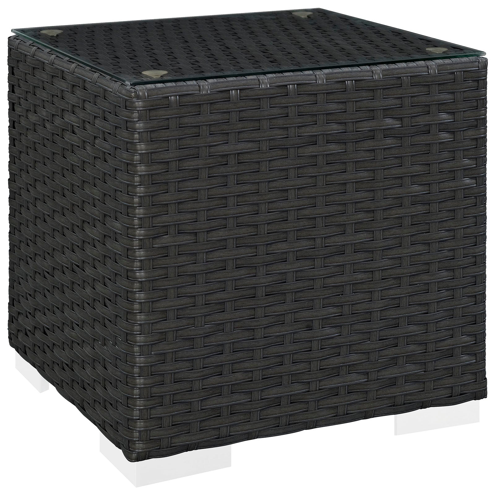 Modway Outdoor Conversation Sets - Sojourn 8 Piece Outdoor Patio Sunbrella Sectional Set Canvas Navy