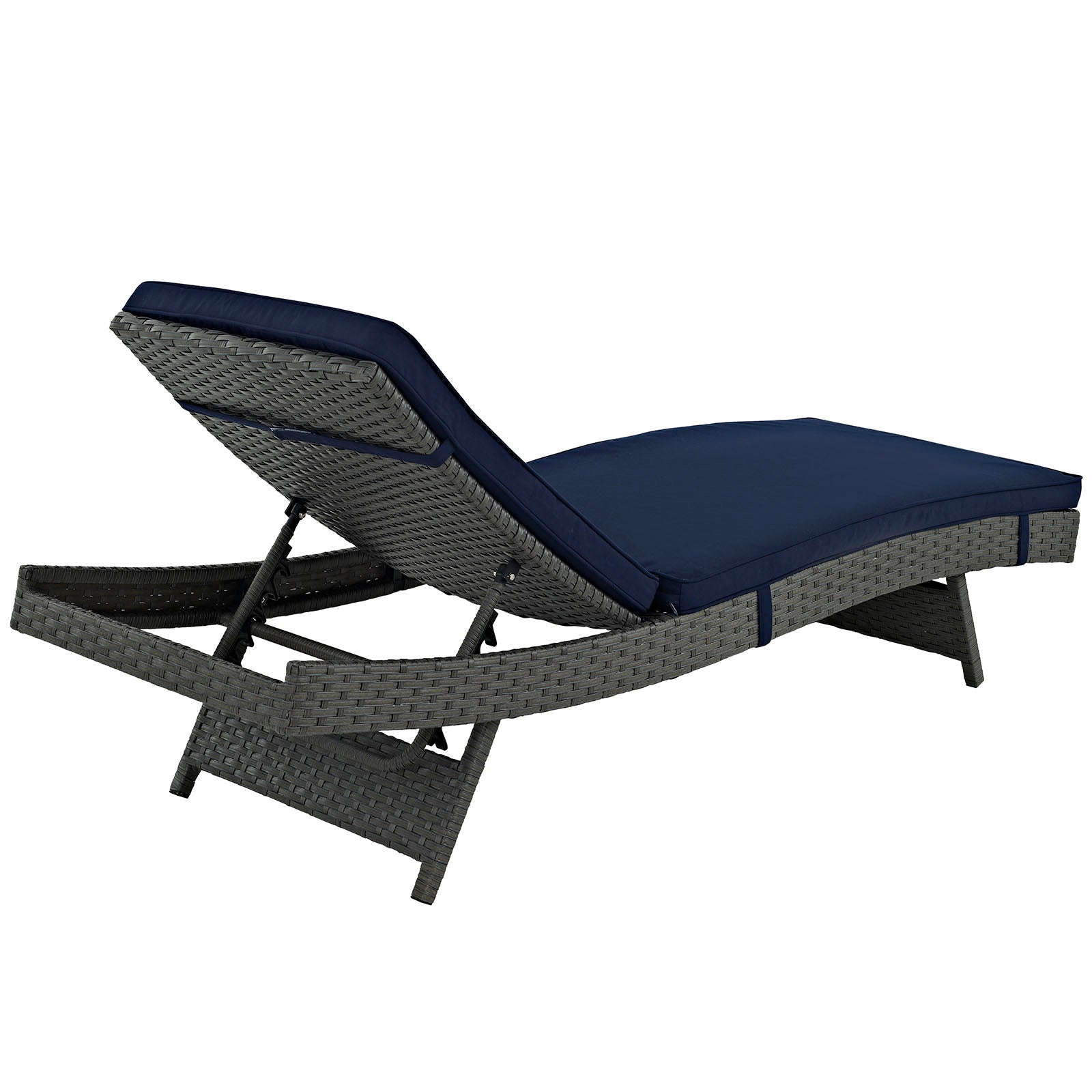 Sojourn Outdoor Sunbrella Chaise Canvas Navy