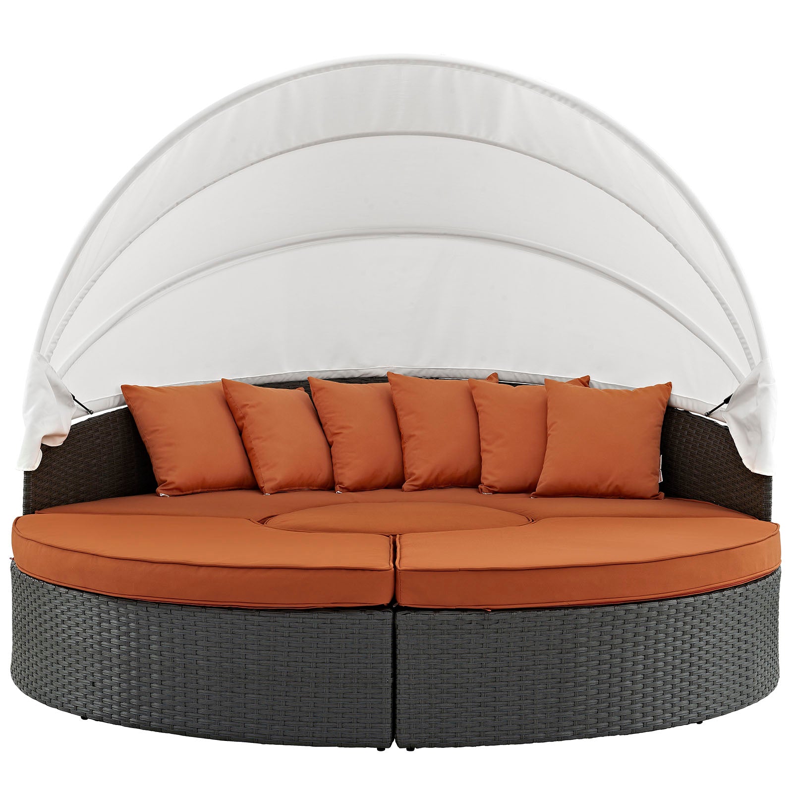 Modway Patio Daybeds - Sojourn Outdoor Patio Sunbrella Daybed Canvas Tuscan