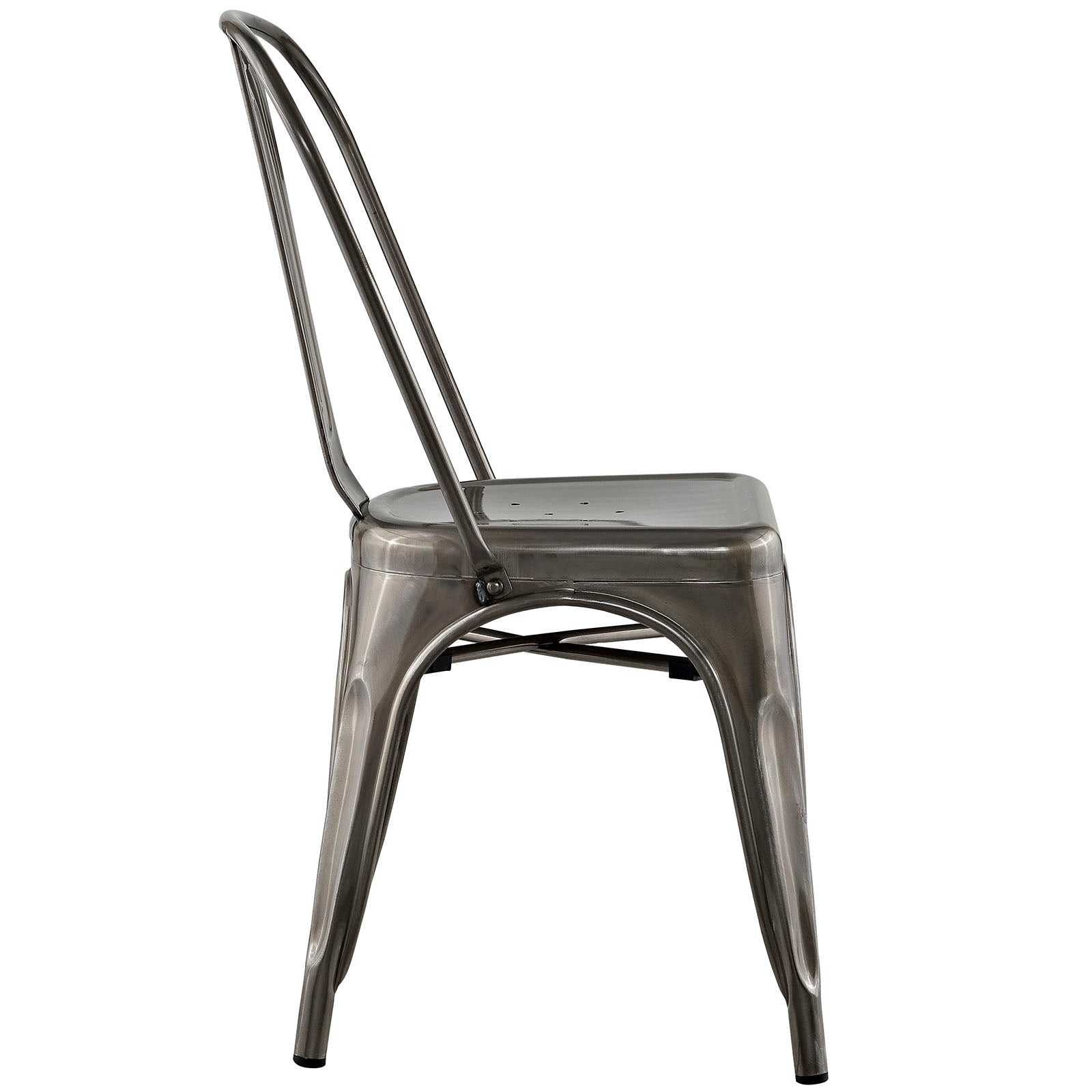 Modway Chairs - Promenade Side Chair Gunmetal