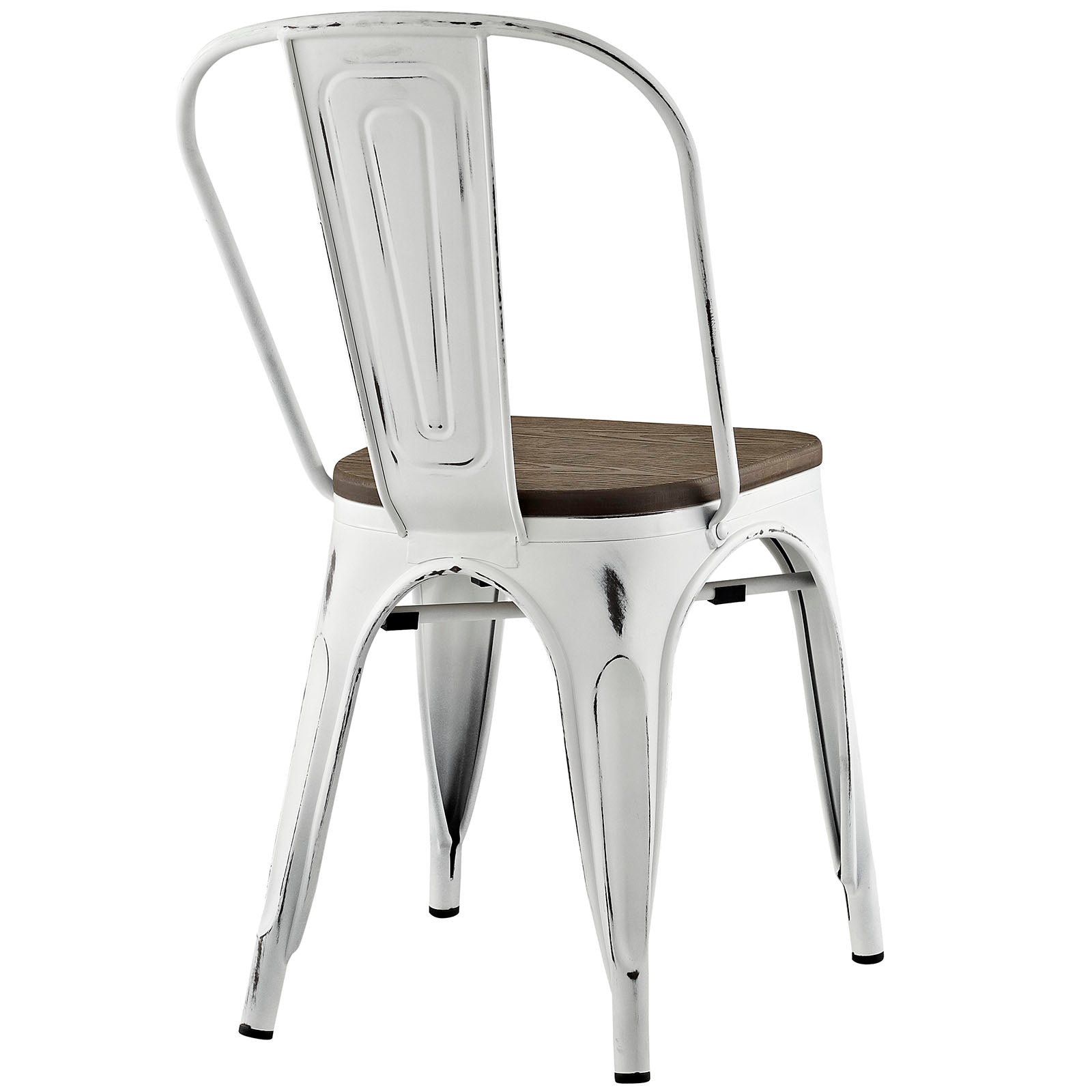 Modway Chairs - Promenade Bamboo Side Chair White