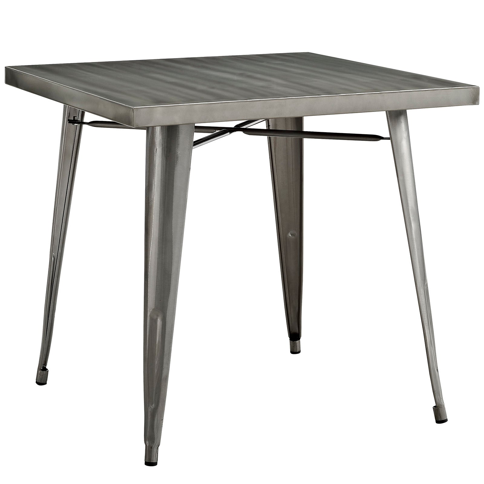 Modway Dining Tables - Alacrity Square Dining Table Gunmetal