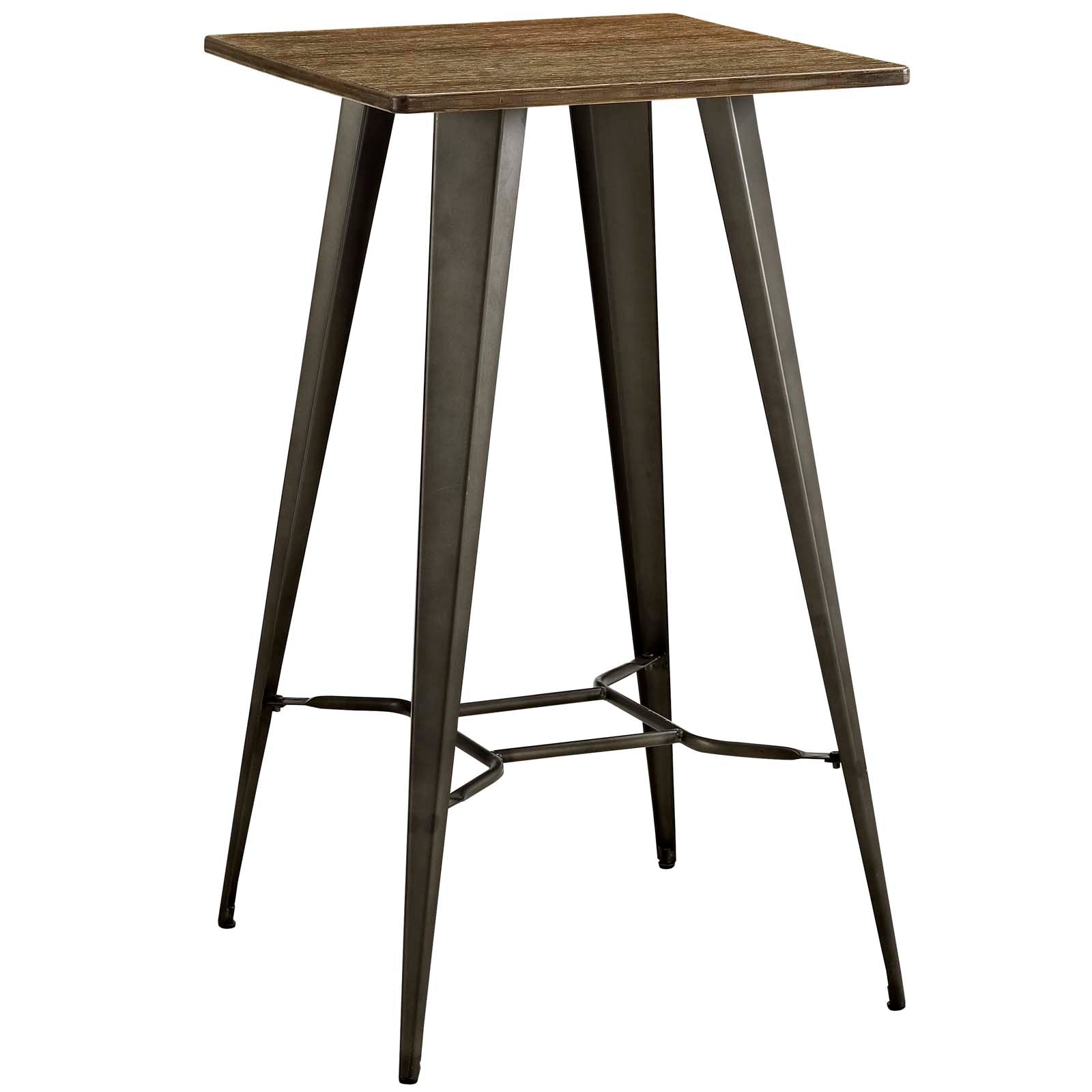 Modway Bar Tables - Direct Bar Table Brown
