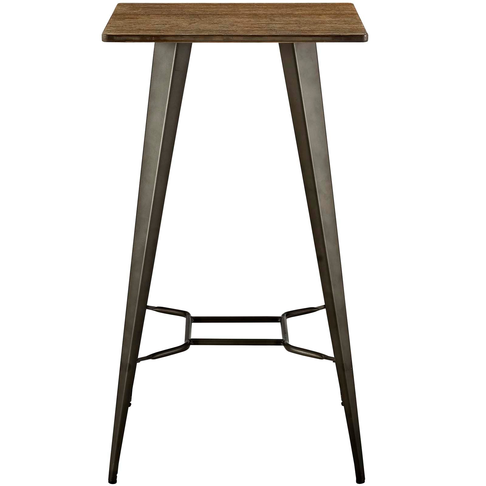 Modway Bar Tables - Direct Bar Table Brown