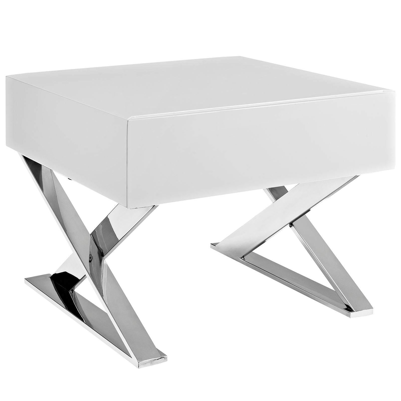 Modway Nightstands & Side Tables - Sector Nightstand White