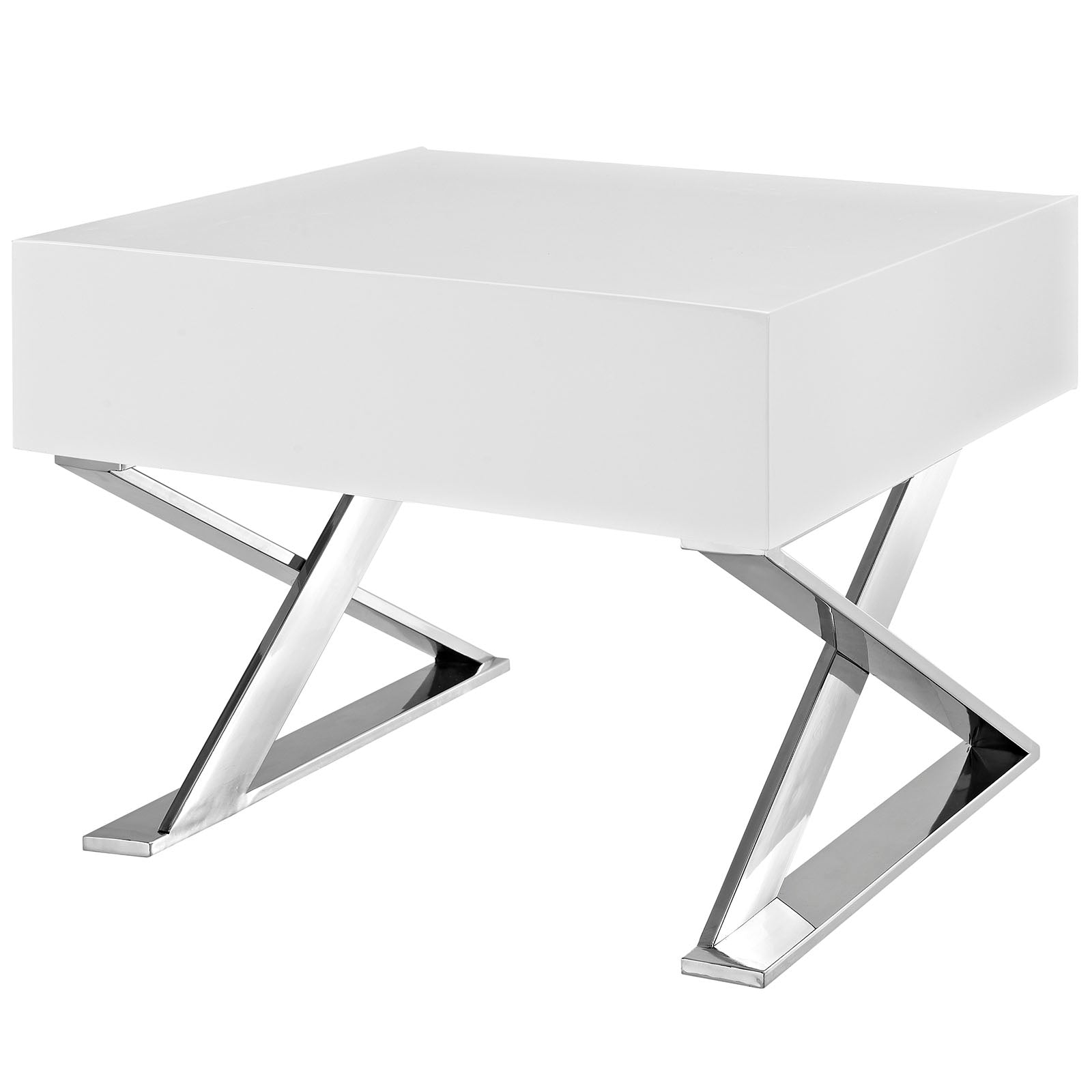 Modway Nightstands & Side Tables - Sector Nightstand White