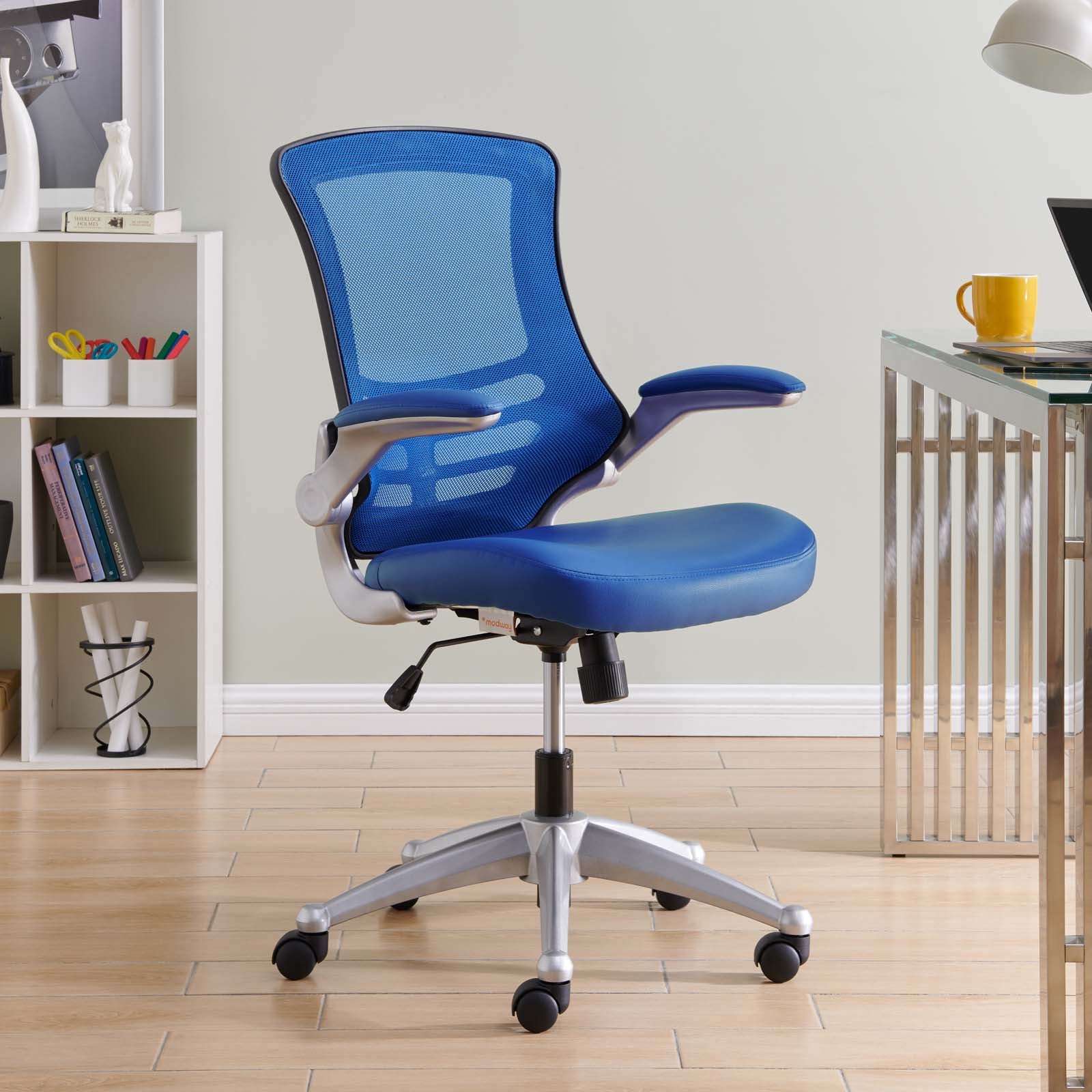 Modway Task Chairs - Attainment Office Chair Blue