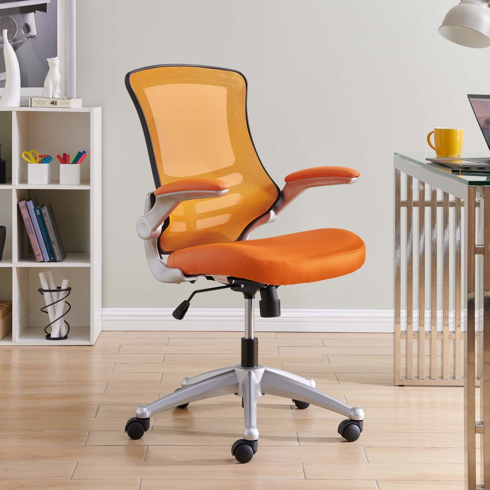Modway Task Chairs - Attainment Office Chair Orange