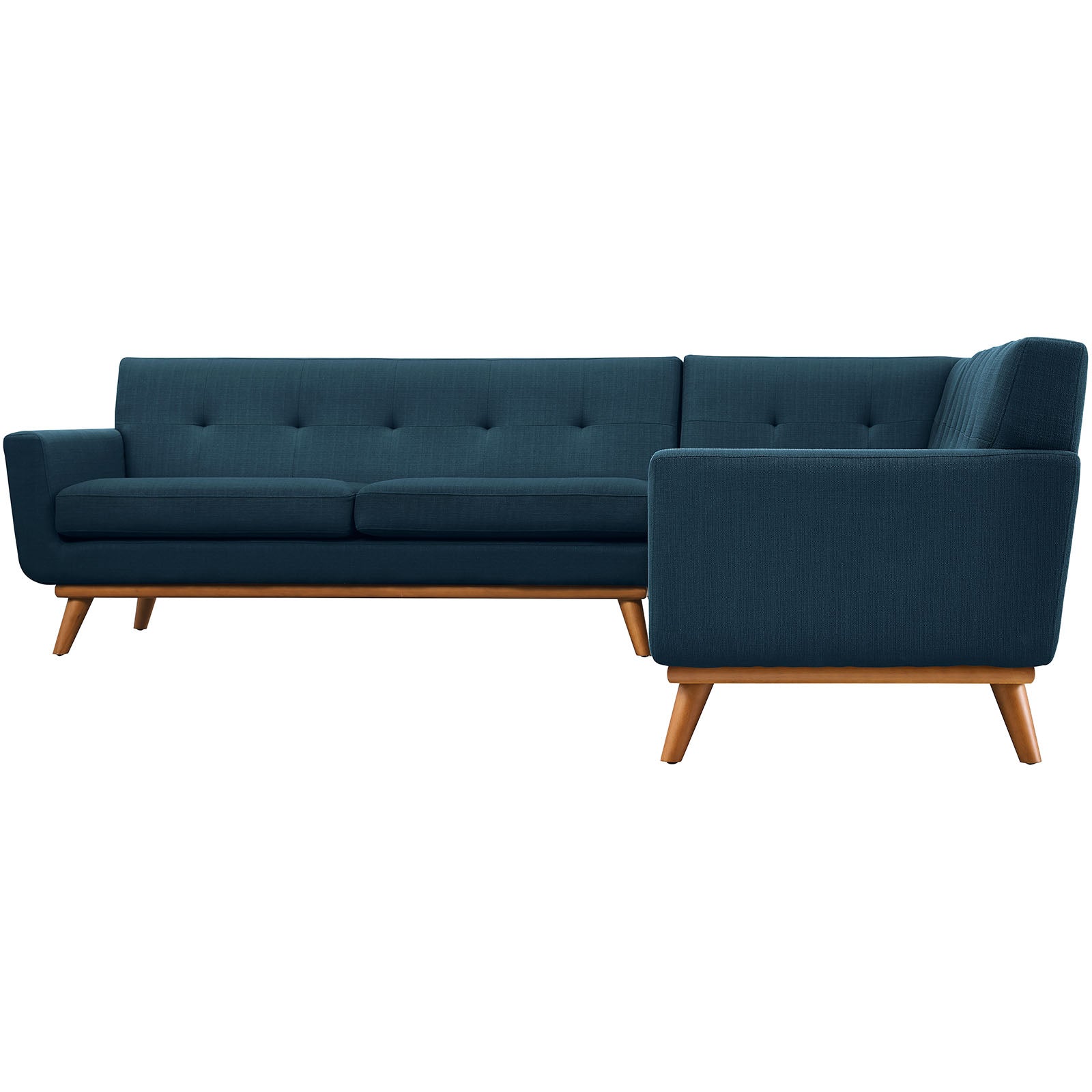Modway Sectional Sofas - Engage L-Shaped Sectional Sofa Azure