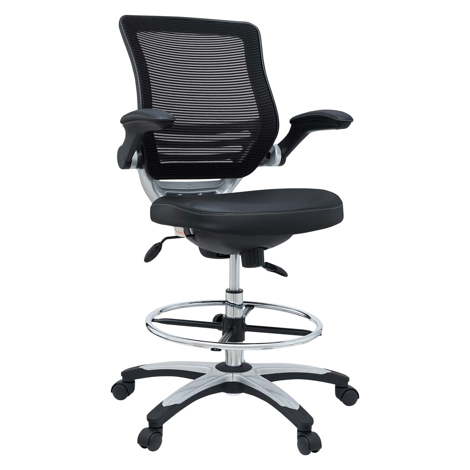 Modway Task Chairs - Edge Drafting Chair Black