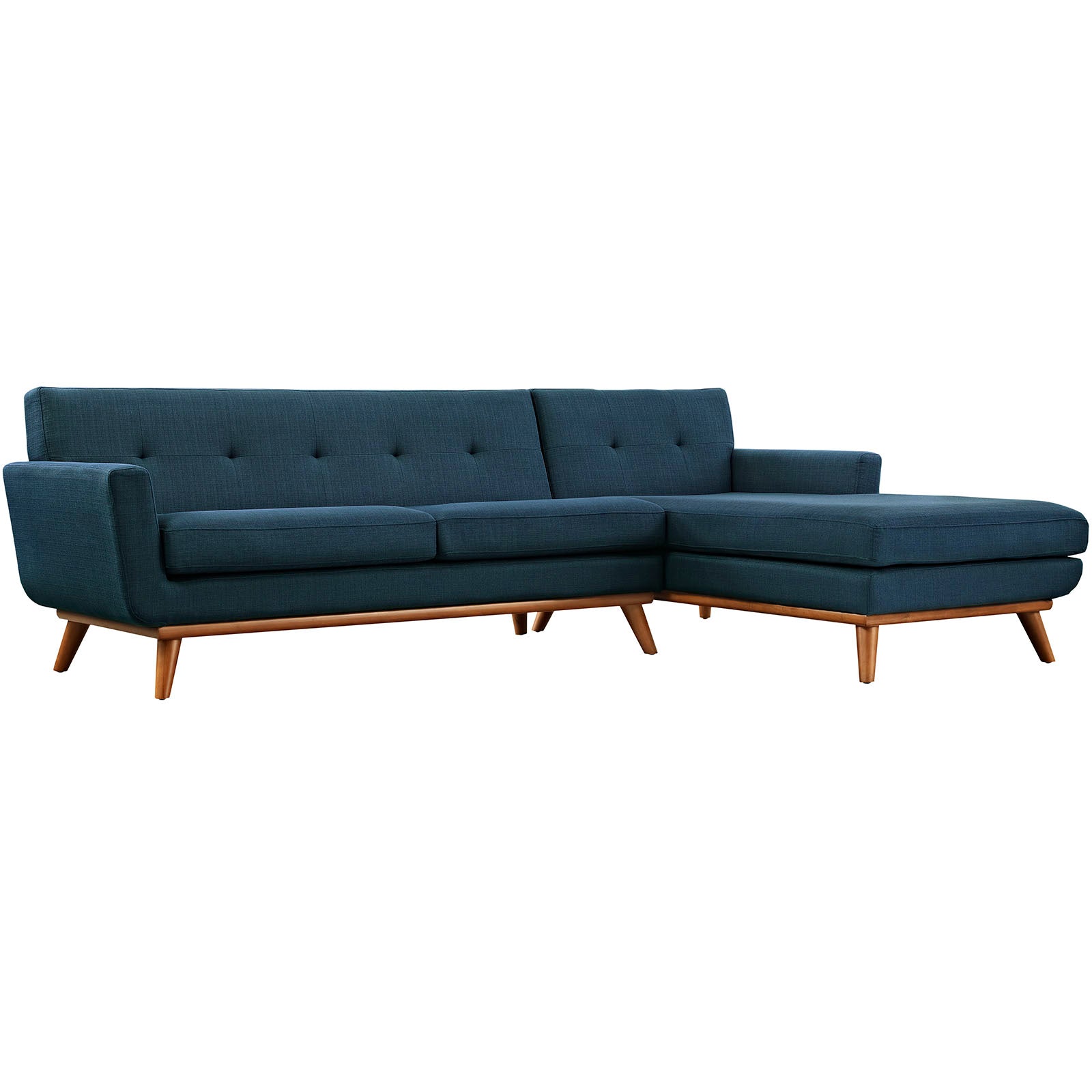 Modway Sectional Sofas - Engage Right-Facing Sectional Sofa Azure